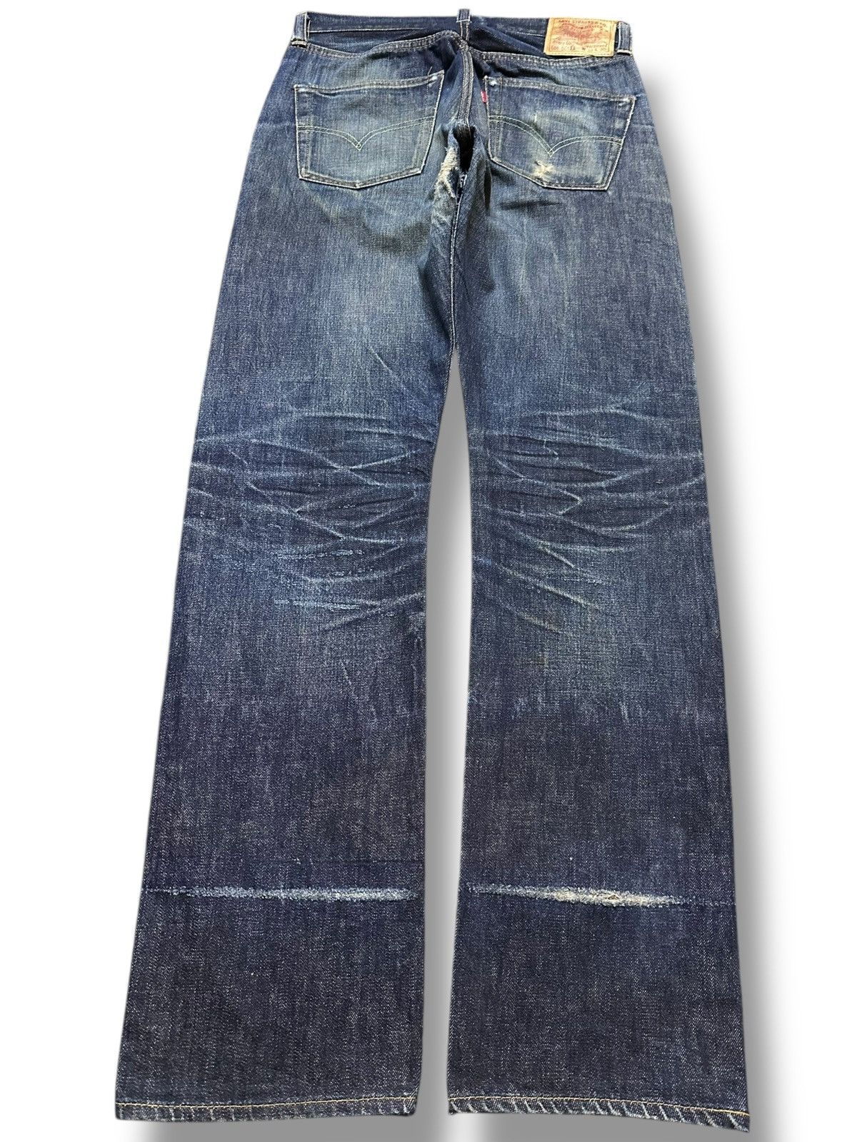 Levi's Vintage Clothing Vintage Levi’s 501XX Selvedge Big E Mudwash Whiskers Denim Size US 30 / EU 46 - 7 Thumbnail