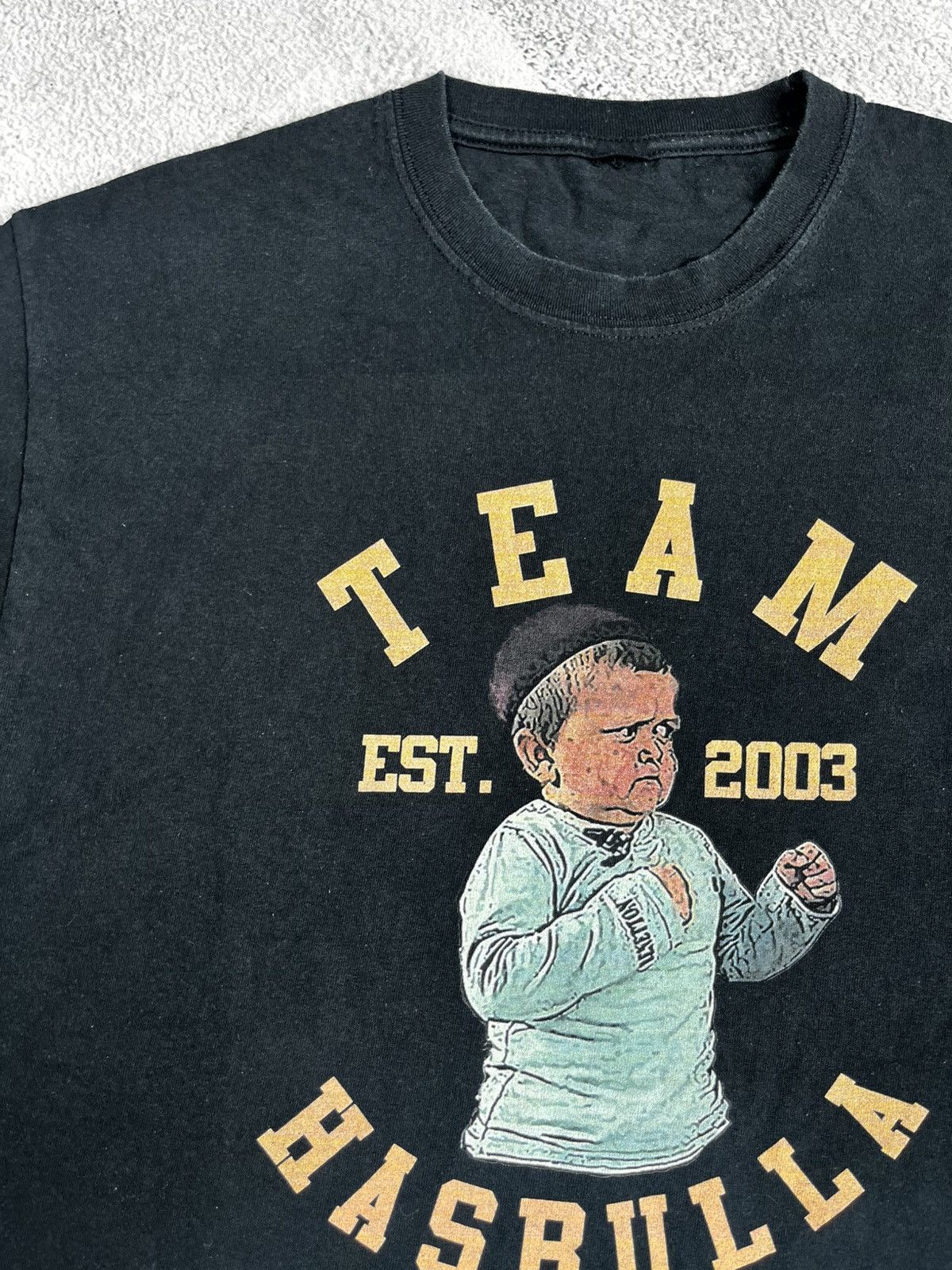 Vintage G.O.A.T. Team MMA Hasbulla Fighting Meme Est. 2003 Vintage Size US L / EU 52-54 / 3 - 3 Thumbnail