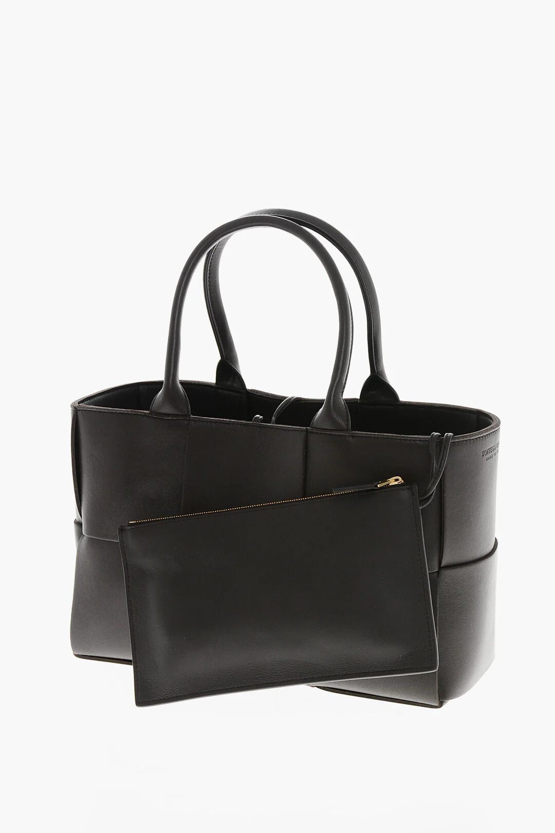 Bottega Veneta og1mm0426 Size: OS / Braided Leather Tote Bag in Brown Size ONE SIZE - 3 Thumbnail