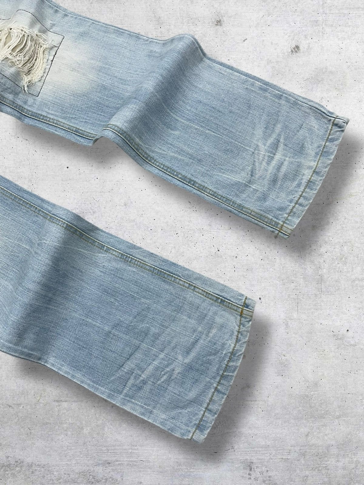 Beauty Beast VINTAGE OG BUZZSPUNKY 90S PUNK SKATE JAPAN RIPPING DENIM Size US 30 / EU 46 - 5 Thumbnail