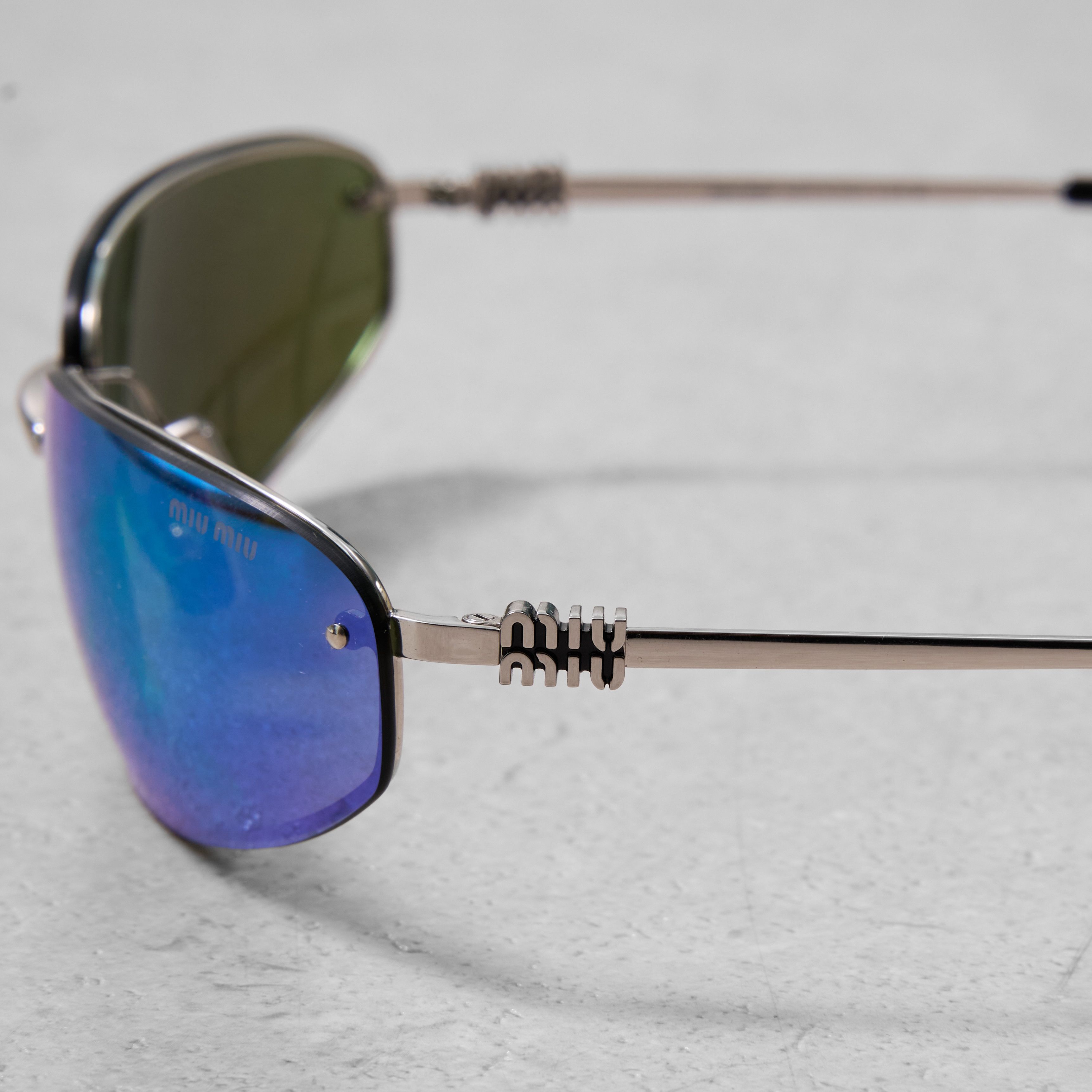Miu Miu MIU MIU MU A50S 1BC10K Sunglasses Size ONE SIZE - 5 Thumbnail