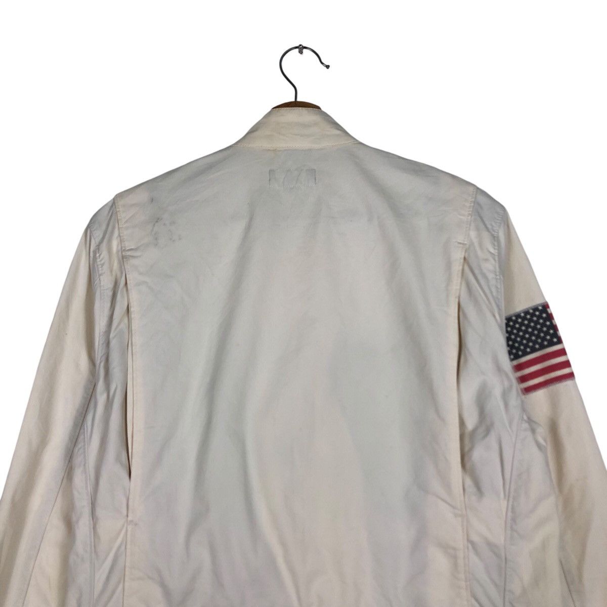 Polo Ralph Lauren Biker Jacket Zipper Ralph Lauren Mfg Polo Jeans Company Flag Size US M / EU 48-50 / 2 - 10 Thumbnail