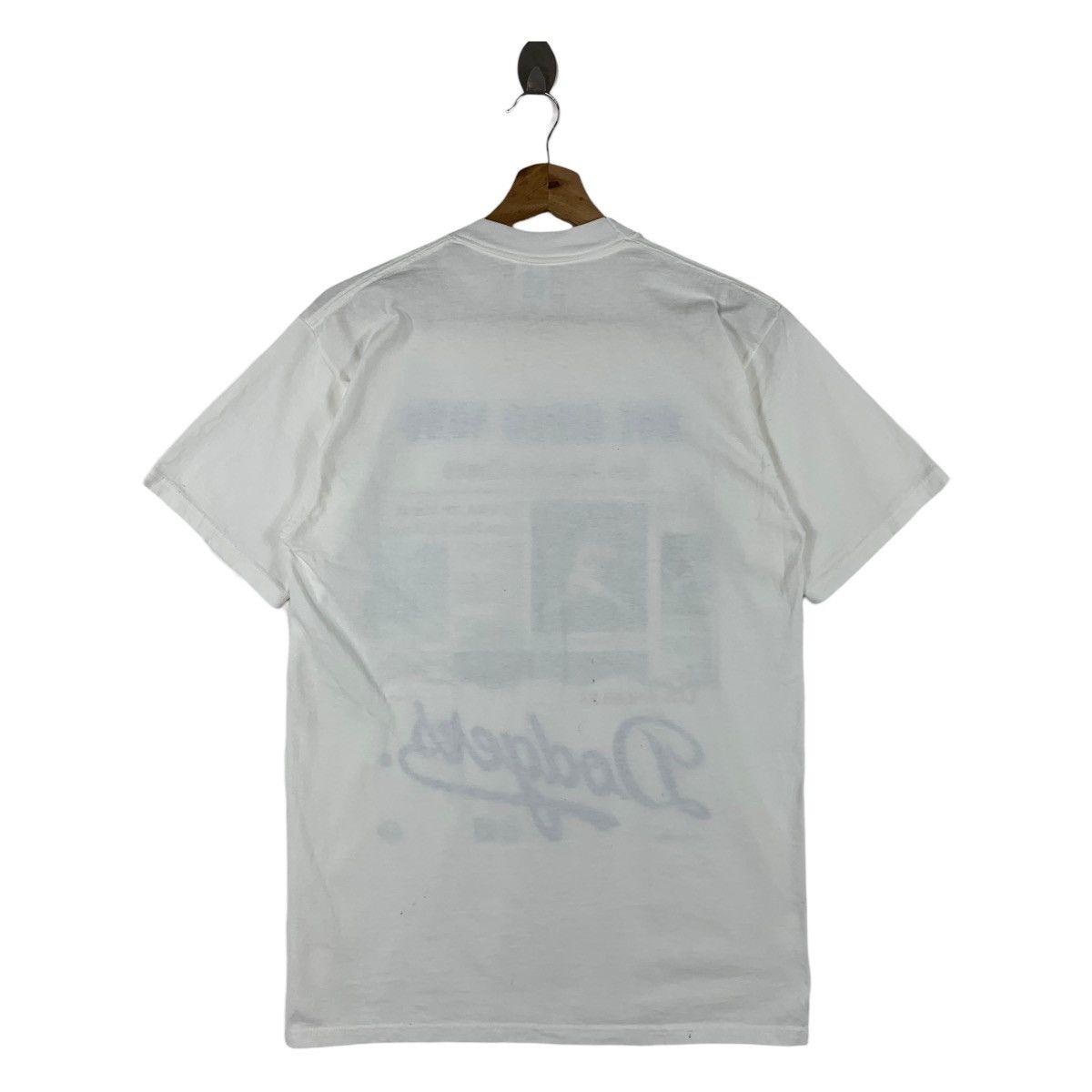 MLB × Vintage Vintage 90s HIDEO NOMO LA DODGERS newspaper printed tee Size US M / EU 48-50 / 2 - 4 Thumbnail