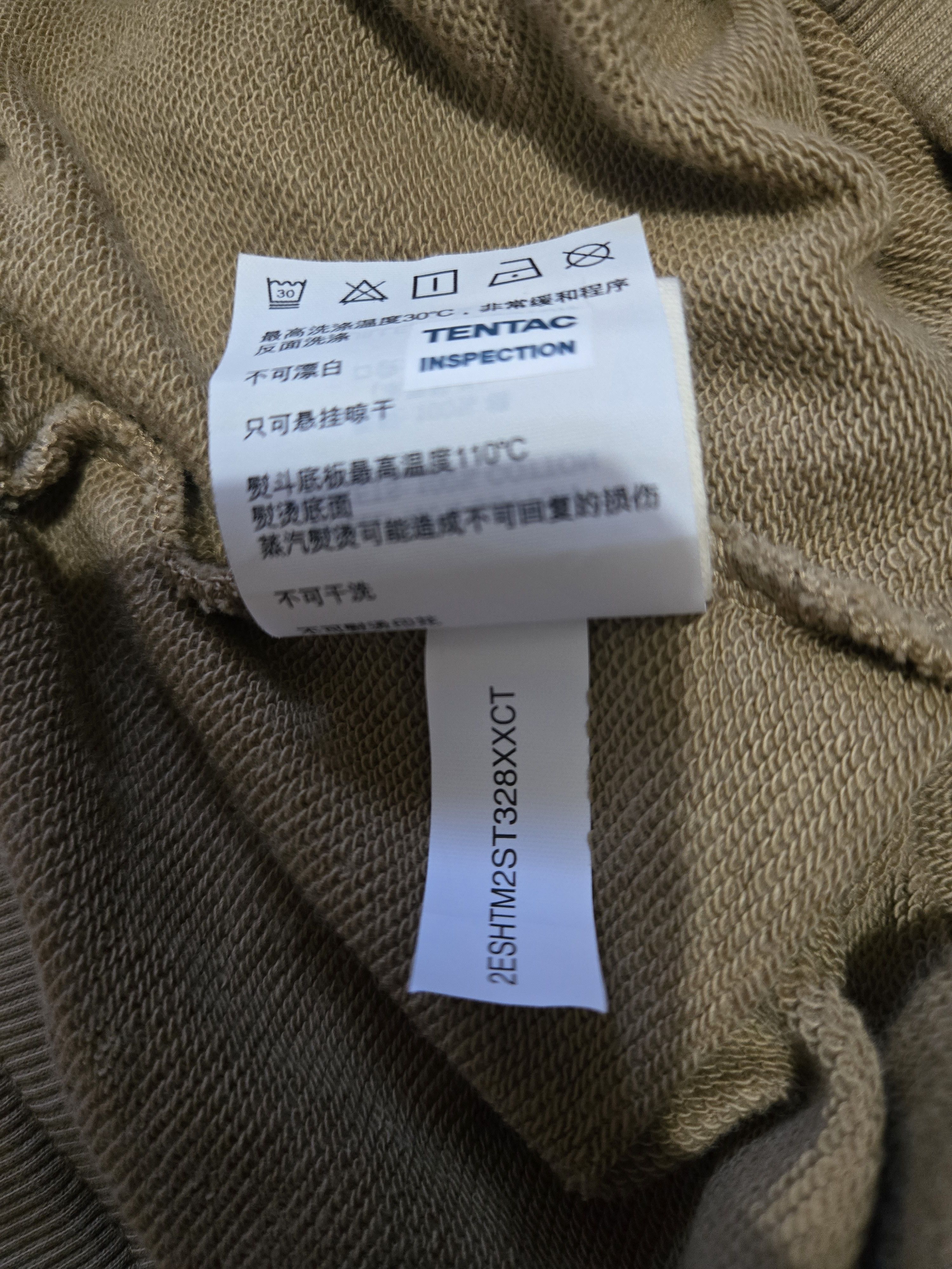 Evisu Evisu XL Playful Godhead Print Oversized Tan Sweatshorts Size US 36 / EU 52 - 9 Thumbnail