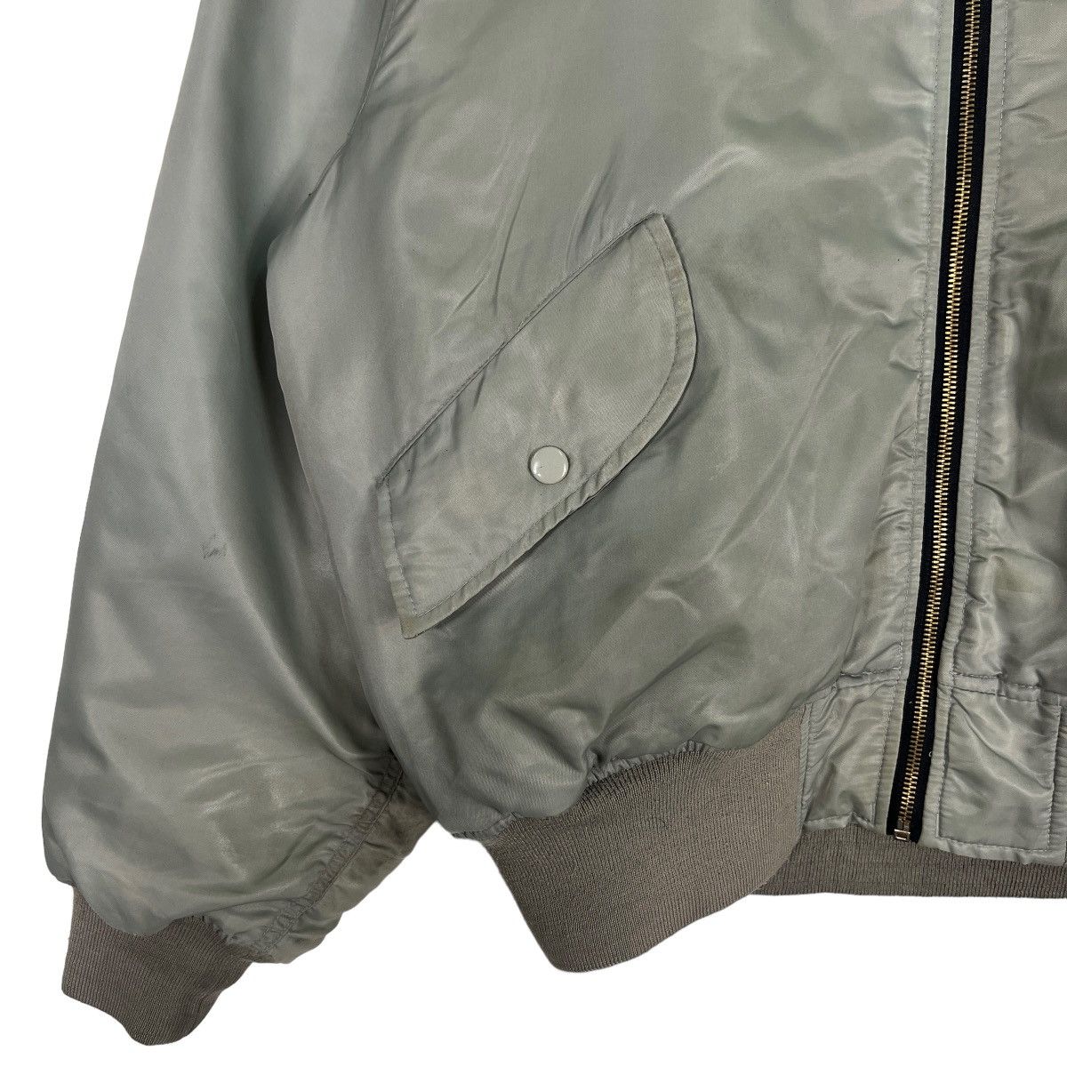 Japanese Brand 🔥 RIOT RIOT VINTAGE MA-1 BOMBER JACKET Size US L / EU 52-54 / 3 - 4 Thumbnail