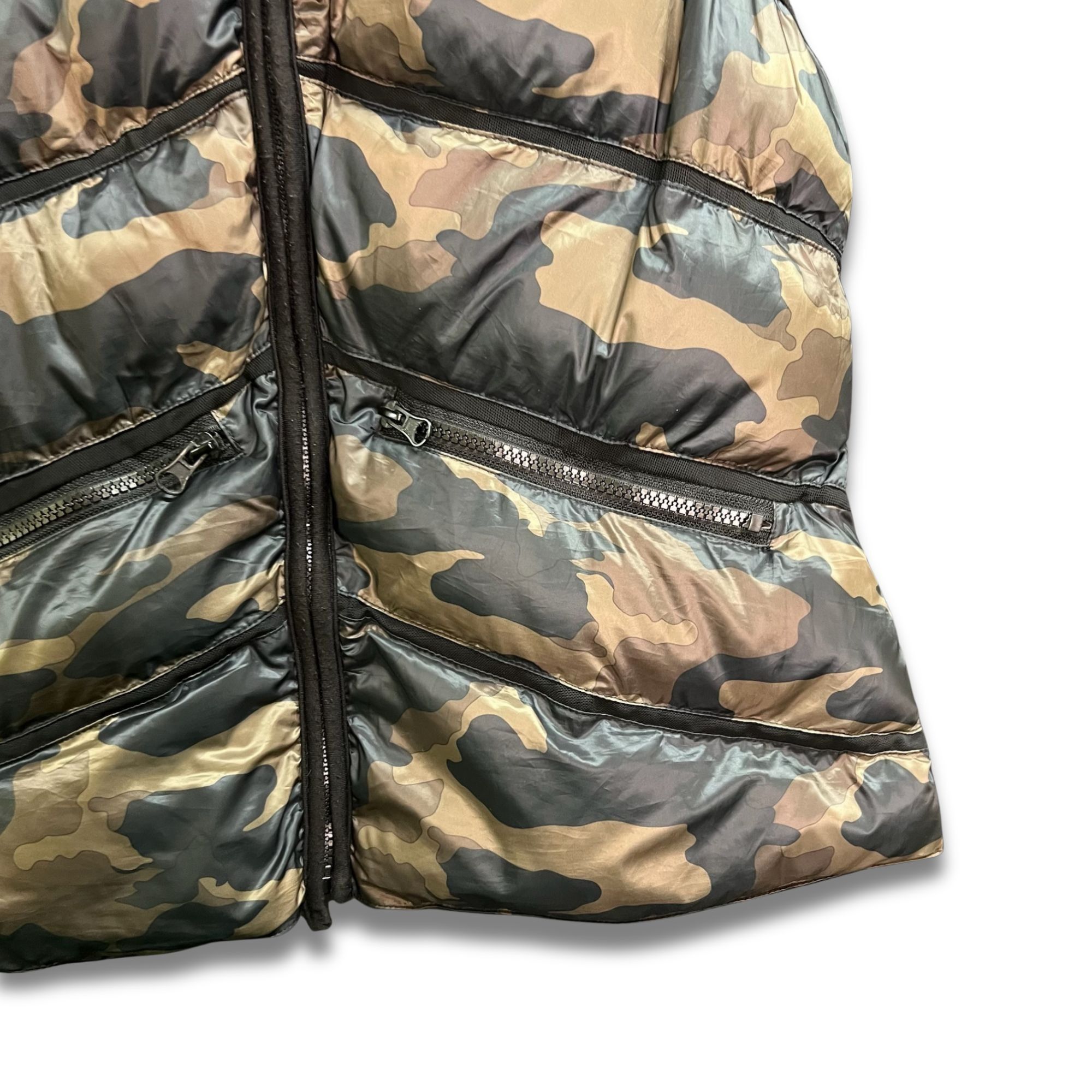 Other BLACK NOIR Camouflage Sleeveless Puffer Vest With High Neck Size US M / EU 48-50 / 2 - 4 Thumbnail