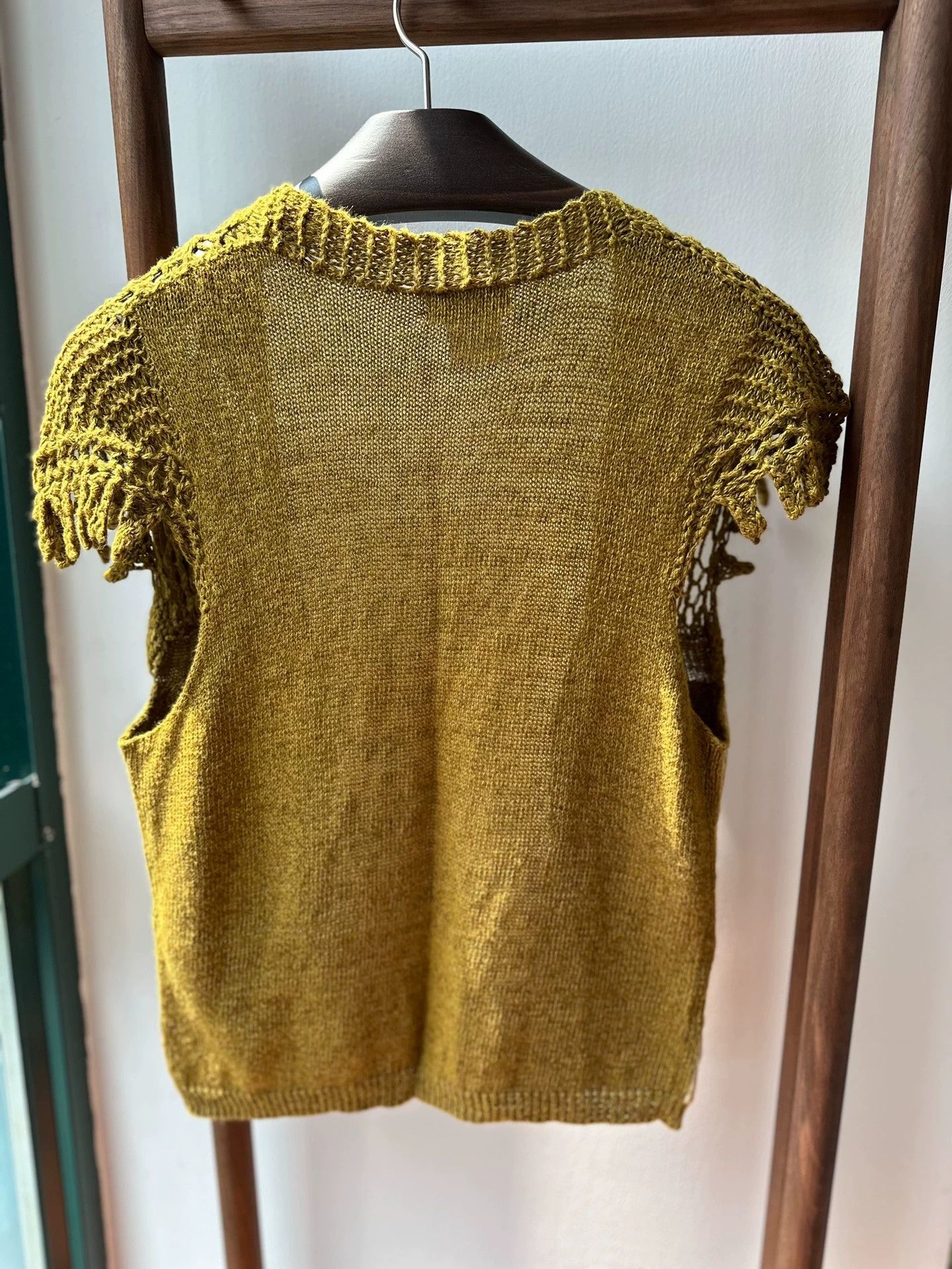 Dries Van Noten DVN 95 New Vintage Knit Cardigan S Gold Embroidery Size S / US 4 / IT 40 - 4 Thumbnail