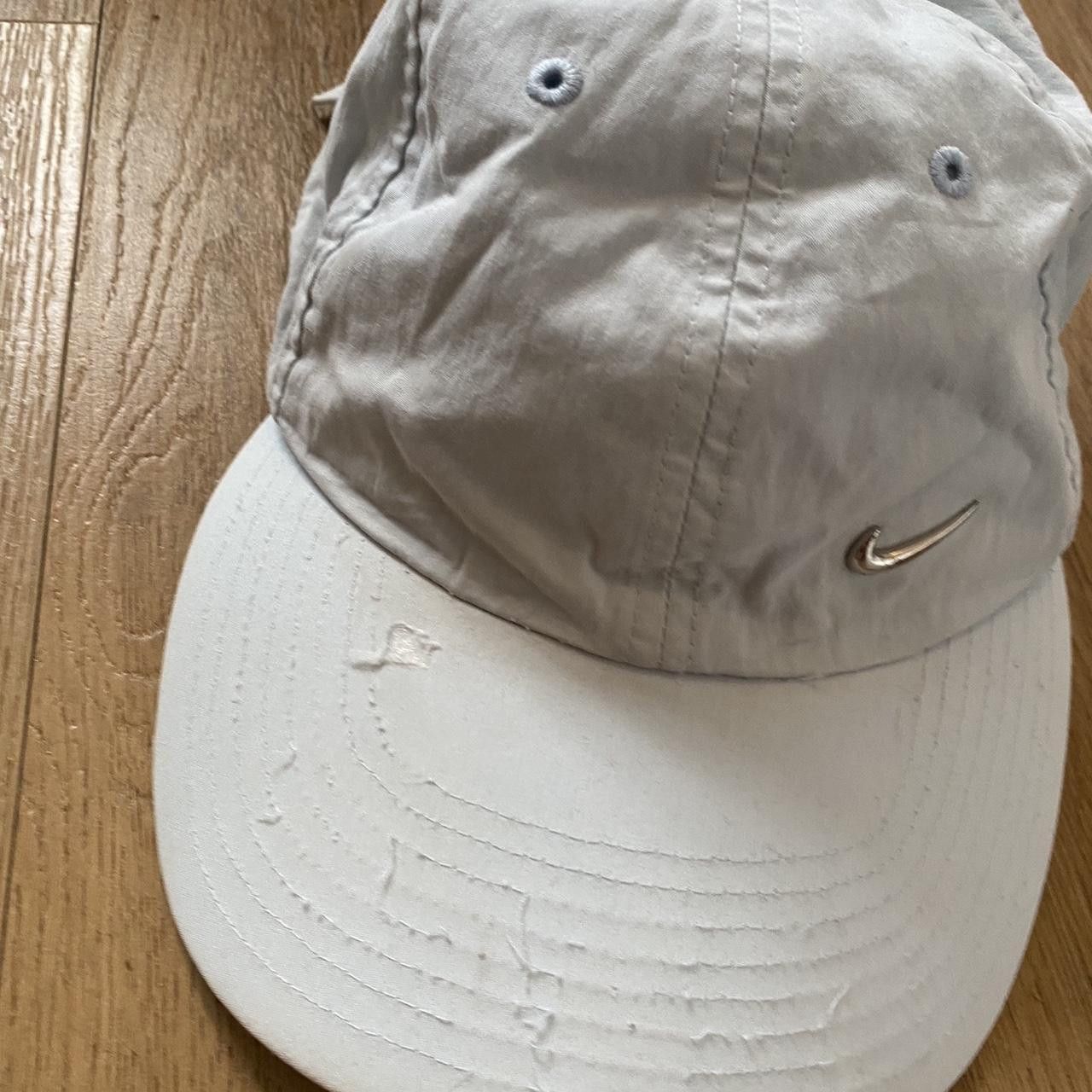 Nike Nike white baby blue cotton cap y2k 2000s Streetwear Size ONE SIZE - 3 Thumbnail