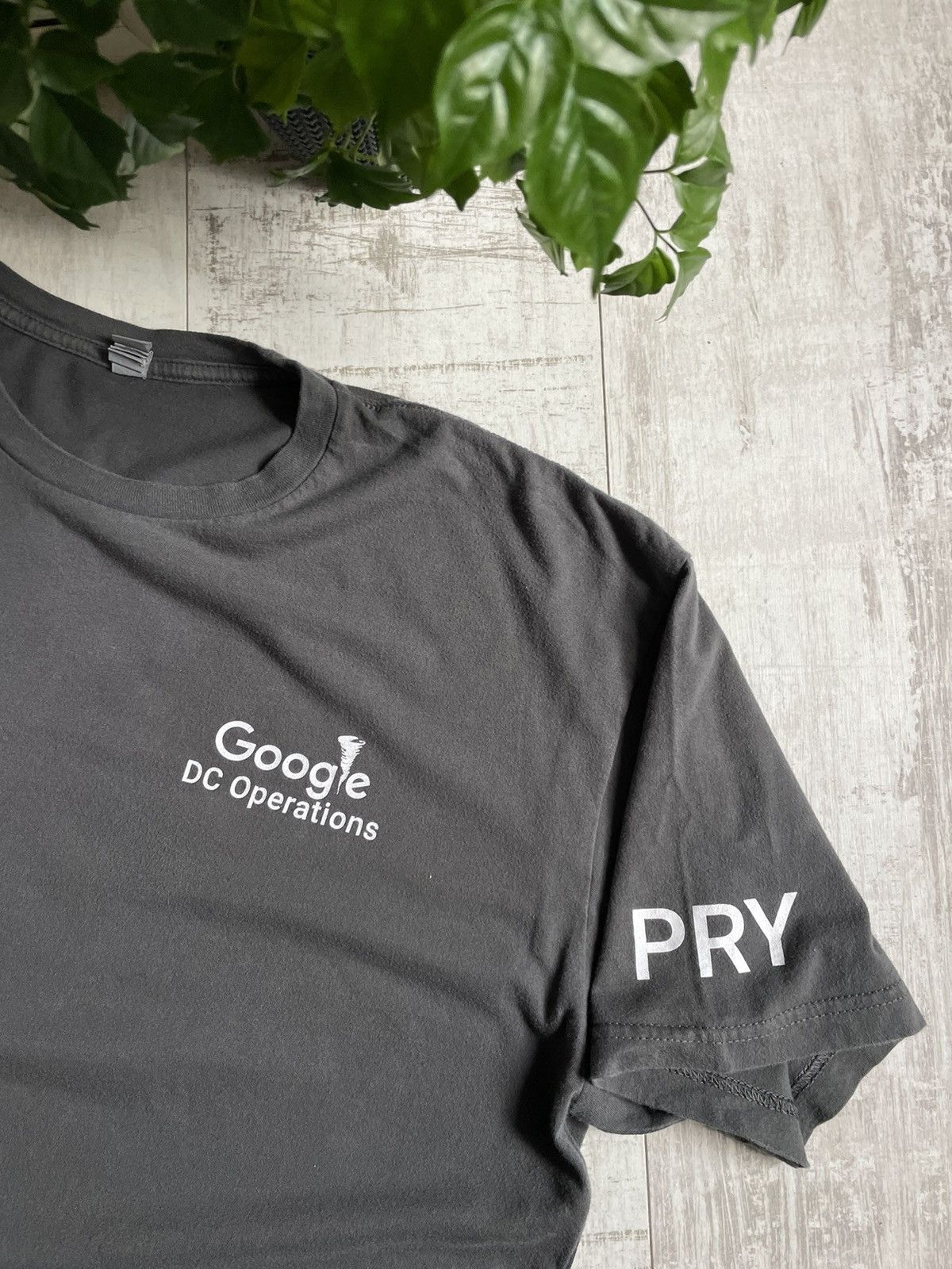 Vintage Humor Y2K Google Vintage DC Operations T-Shirt Skull Printed Size US XL / EU 56 / 4 - 8 Thumbnail