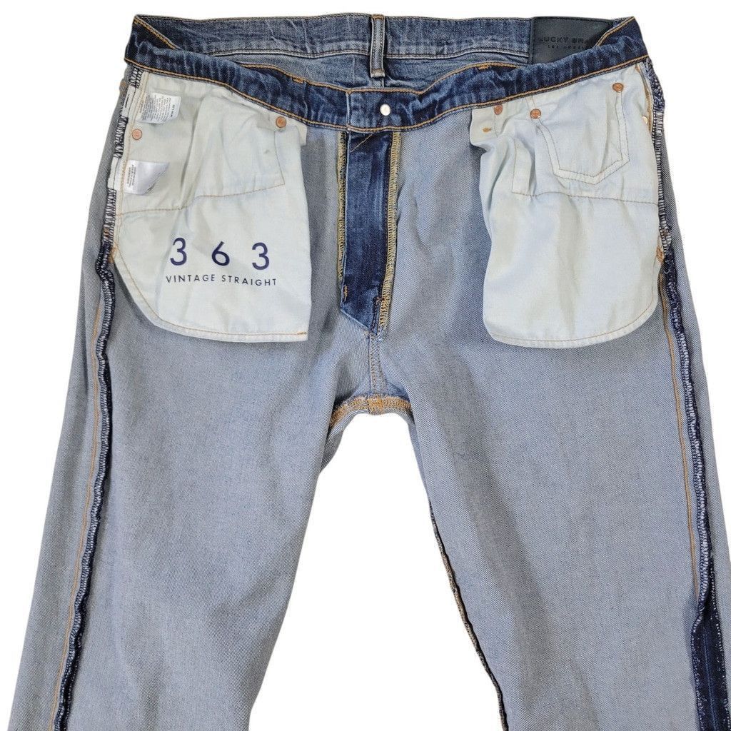 Lucky Brand Lucky Brand 363 Vintage Straight Blue Jeans Size 38/30 Men's Size US 38 / EU 54 - 9 Thumbnail