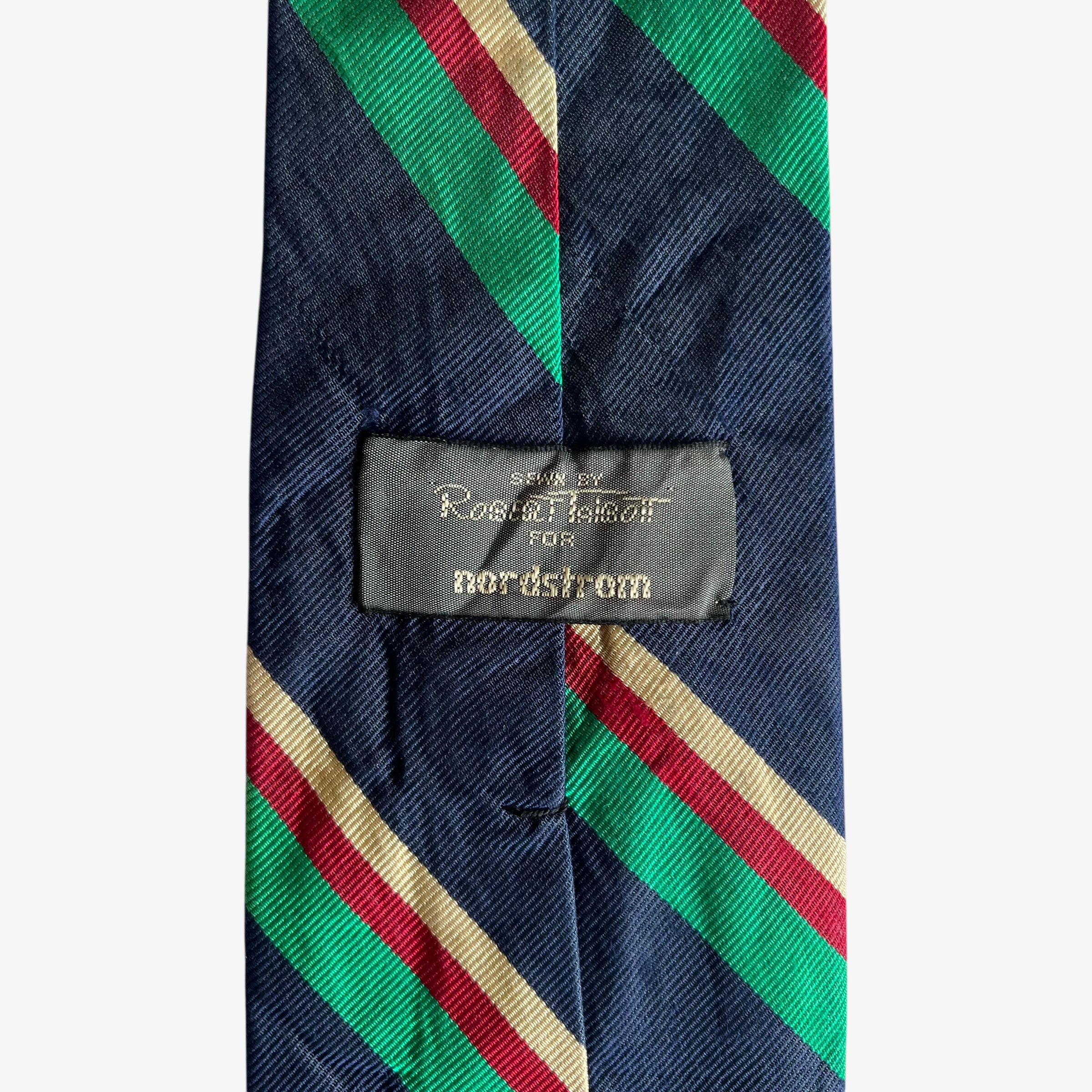 Robert Talbott Vintage Robert Talbott Nordstrom Colourful Striped Silk Tie Size ONE SIZE - 2 Thumbnail