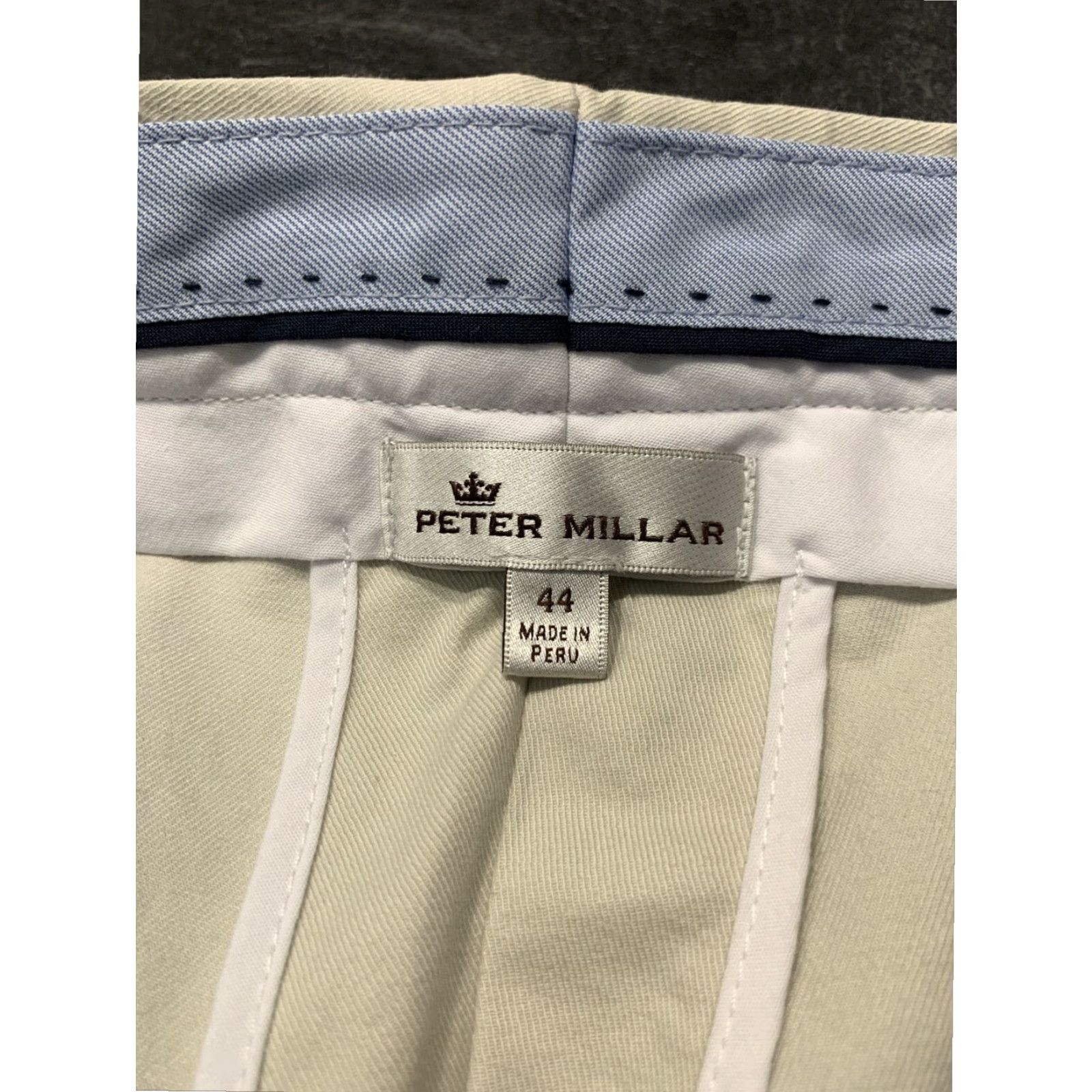 Peter Millar Peter Millar Golf Shorts Mens 44 Slim Fit Beige Chino Cotton Size US 44 / EU 60 - 5 Thumbnail