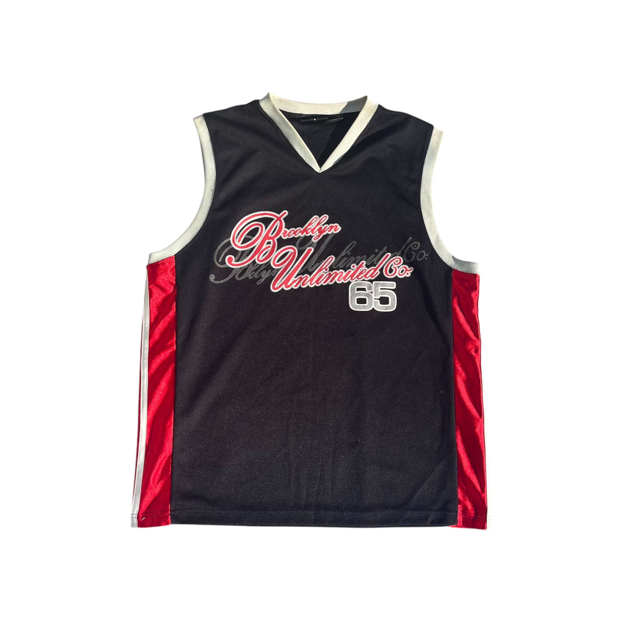 Brooklyn Clothing × Vintage VINTAGE Brooklyn Unlimited Co. Basketball Jersey Size US XL / EU 56 / 4 - 1 Thumbnail