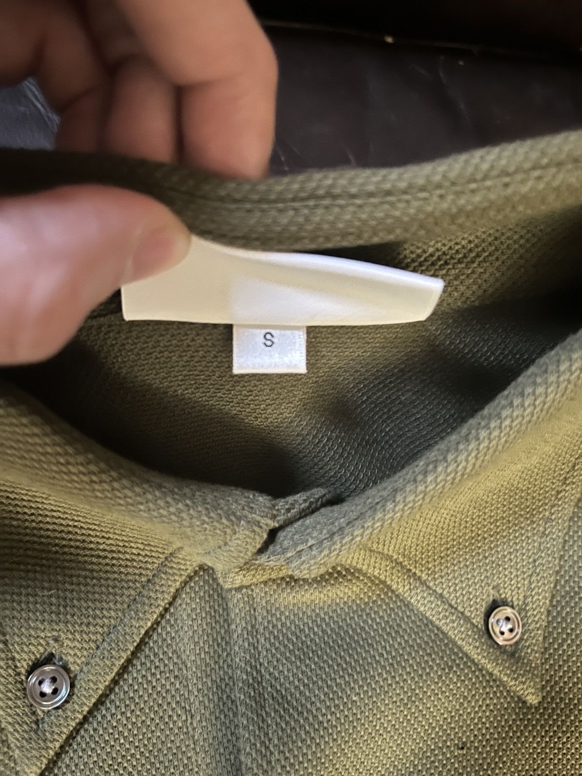 The Armoury The Armoury x Ascot Chang Olive Green LS Polo Collar Shirt Size US S / EU 44-46 / 1 - 6 Thumbnail