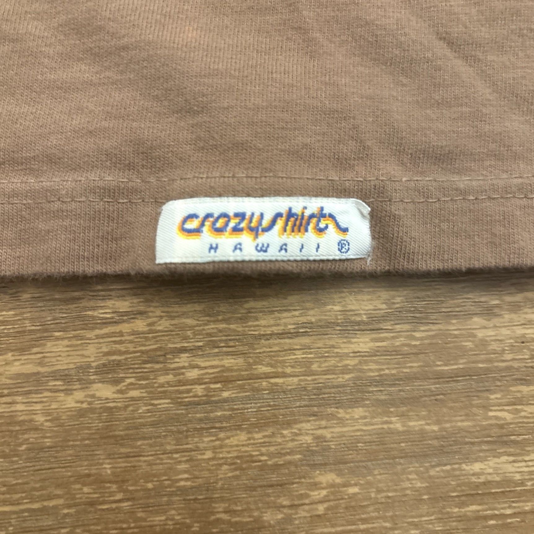 Vintage VINTAGE Crazy Shirts Shirt M Brown Kona Jacks Fishing Supply 90s Hawaii Mens Shirt Size US M / EU 48-50 / 2 - 5 Thumbnail