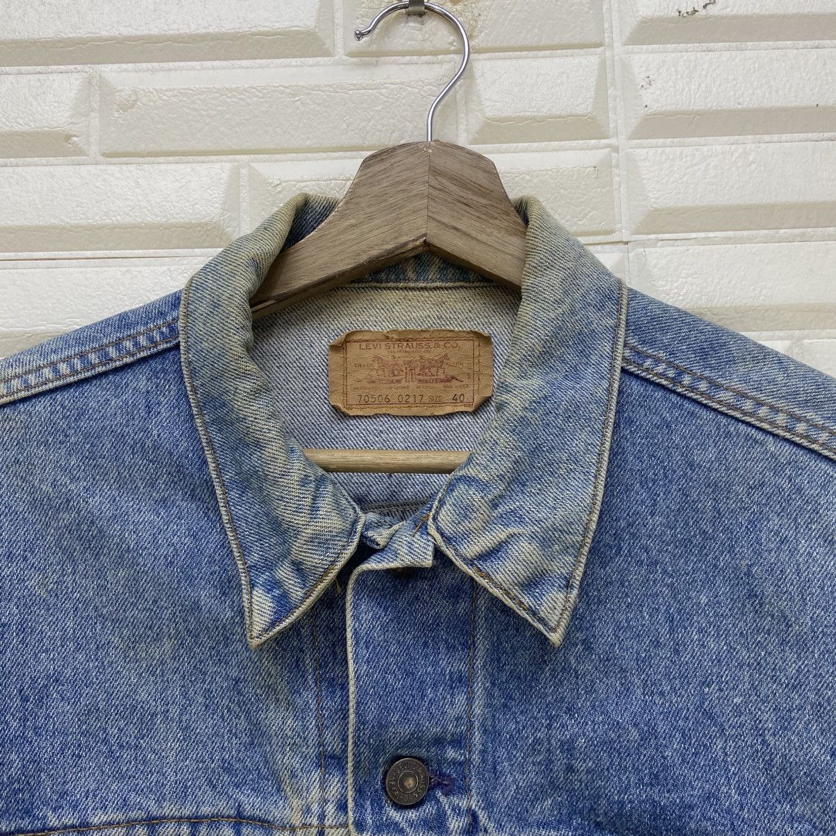 Levi's Vintage Clothing Vintage Levi’s Made in USA #523 Denim Trucker Jacket Size US S / EU 44-46 / 1 - 6 Thumbnail