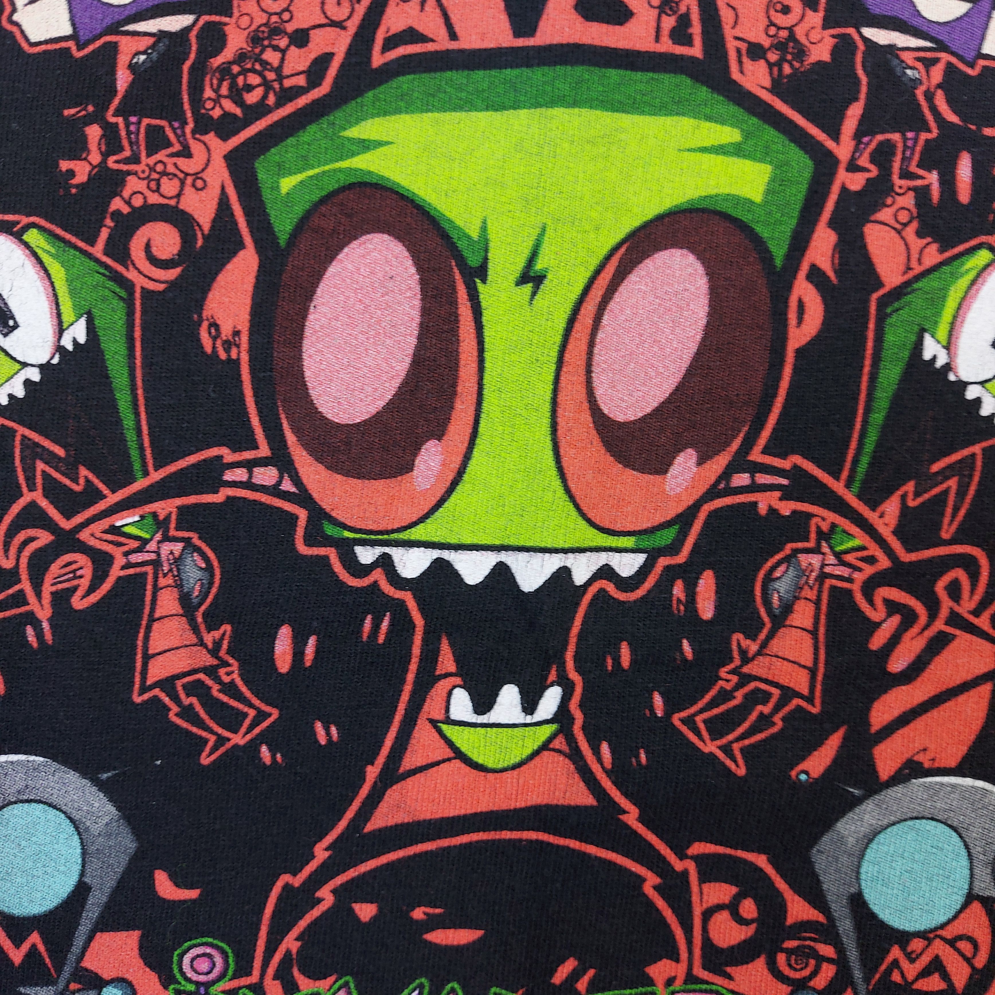 Cartoon Network Vintage Invader Zim Nickelodeon Animation Studio TEE Size US XL / EU 56 / 4 - 3 Thumbnail