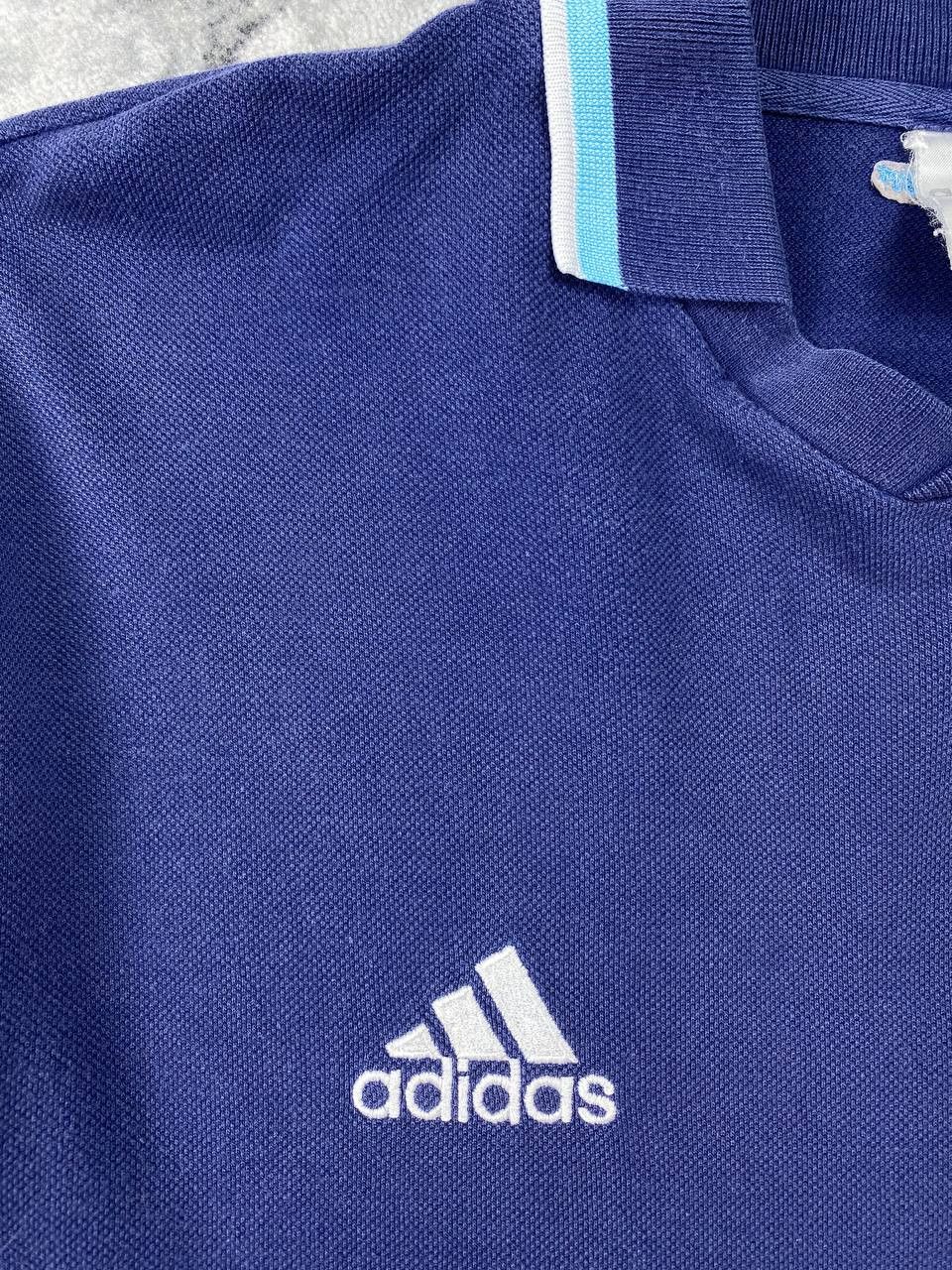 Adidas Adidas Olympique Marseille 2000 2001 Training Polo Shirt Size US L / EU 52-54 / 3 - 4 Thumbnail