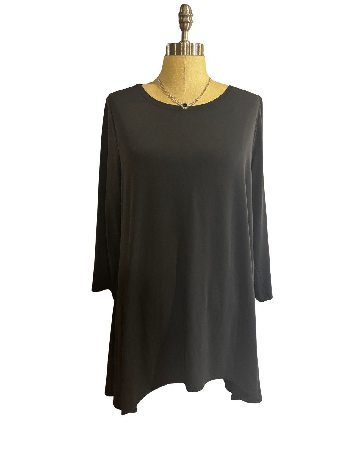 Alfani Dark gray Tunic.wt9505 Size L / US 10 / IT 46 - 1 Thumbnail
