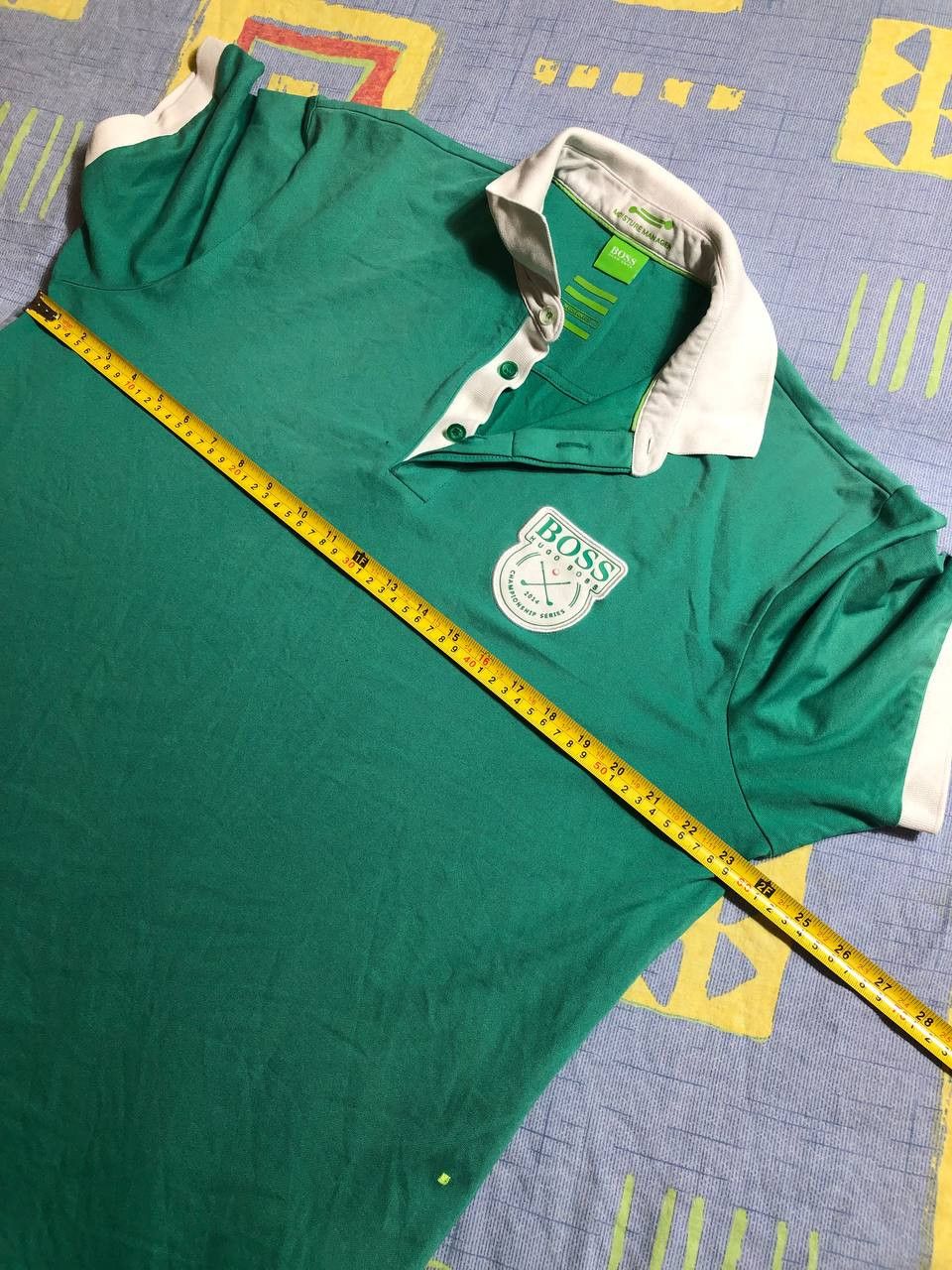 Hugo Boss × Vintage Vintage 90s Hugo Boss T Shirt Logo Size US XL / EU 56 / 4 - 12 Thumbnail