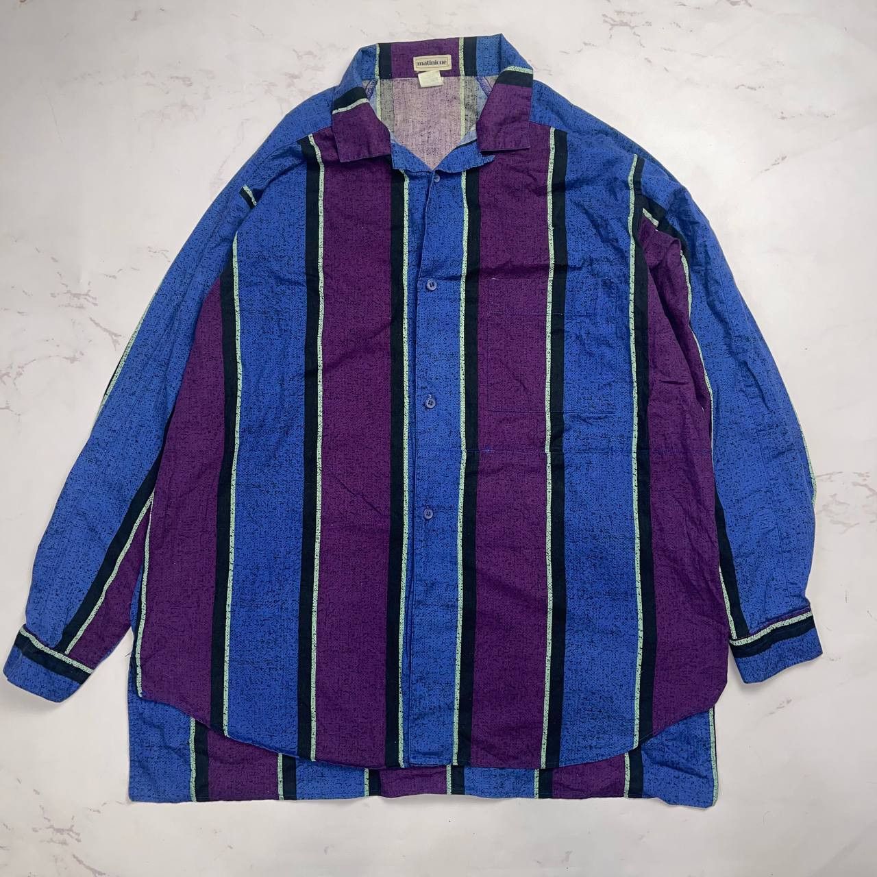 Vintage Vintage x streatwear 90s Martinique Rainbow Button Shirt Size US L / EU 52-54 / 3 - 1 Thumbnail