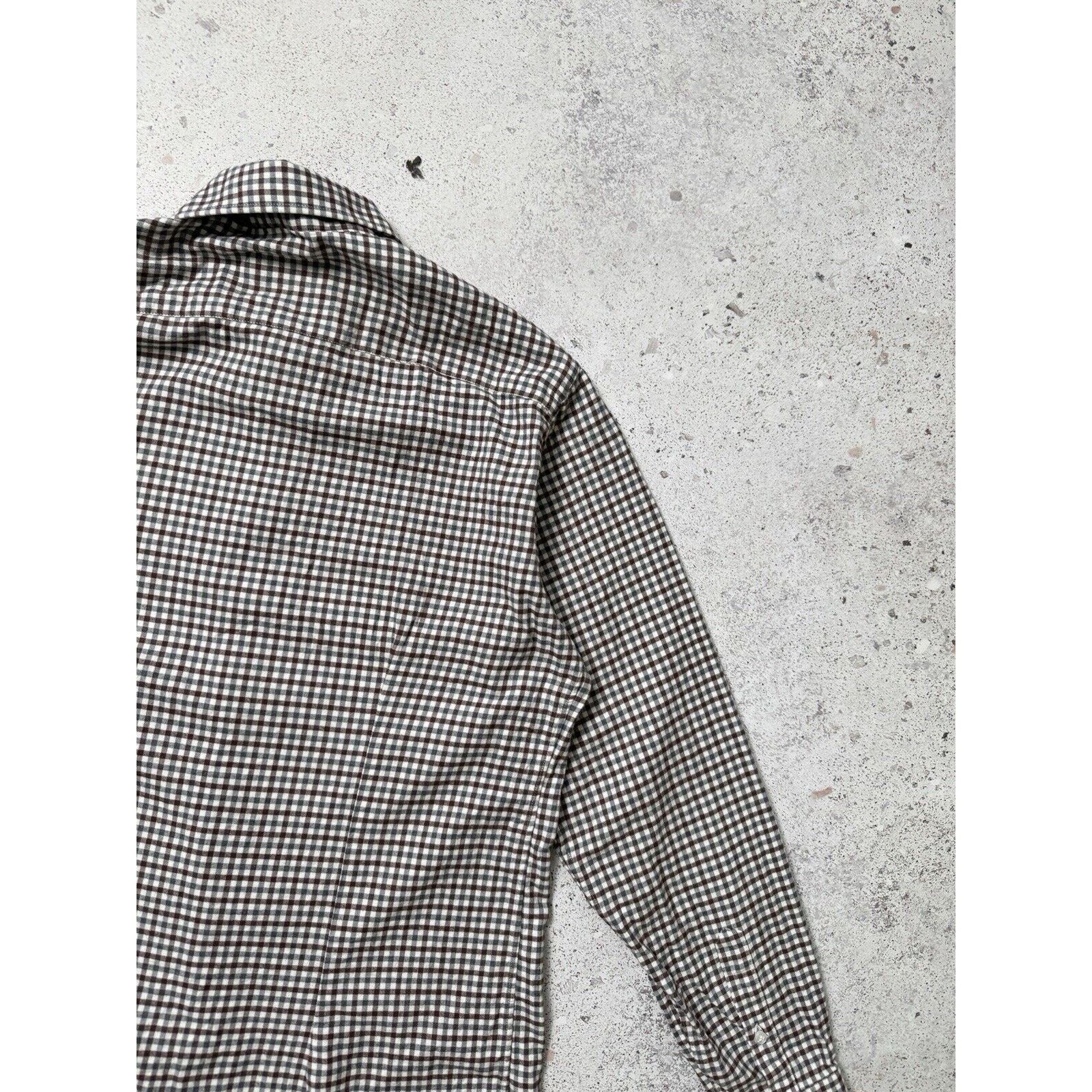 Designer Pina Parma Grandi & Rubinelli Check Shirt Size 41/16 Size US L / EU 52-54 / 3 - 9 Thumbnail