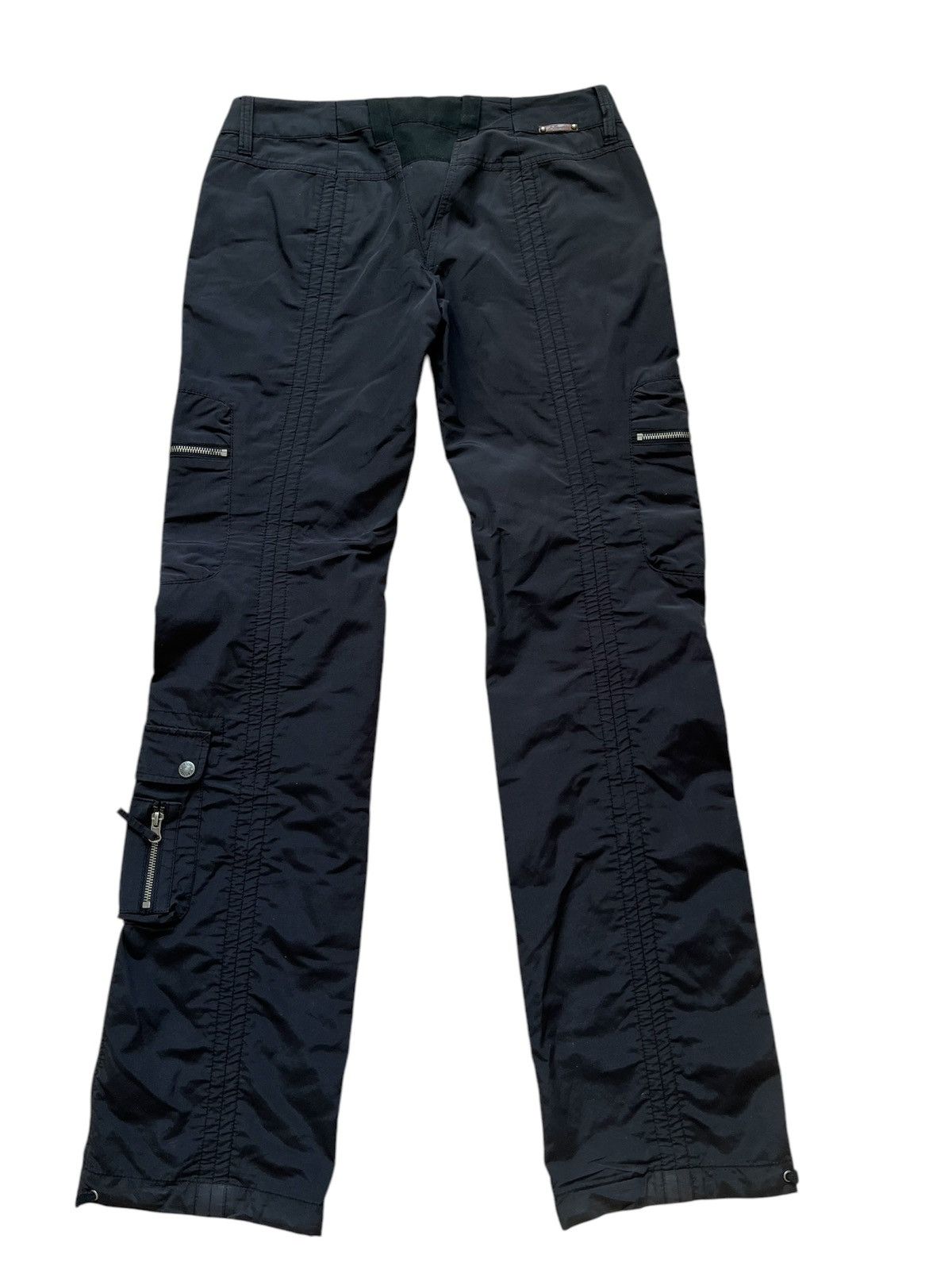 Japanese Brand × Vintage Black Tech Cargo Pants Size US 30 / EU 46 - 2 Thumbnail