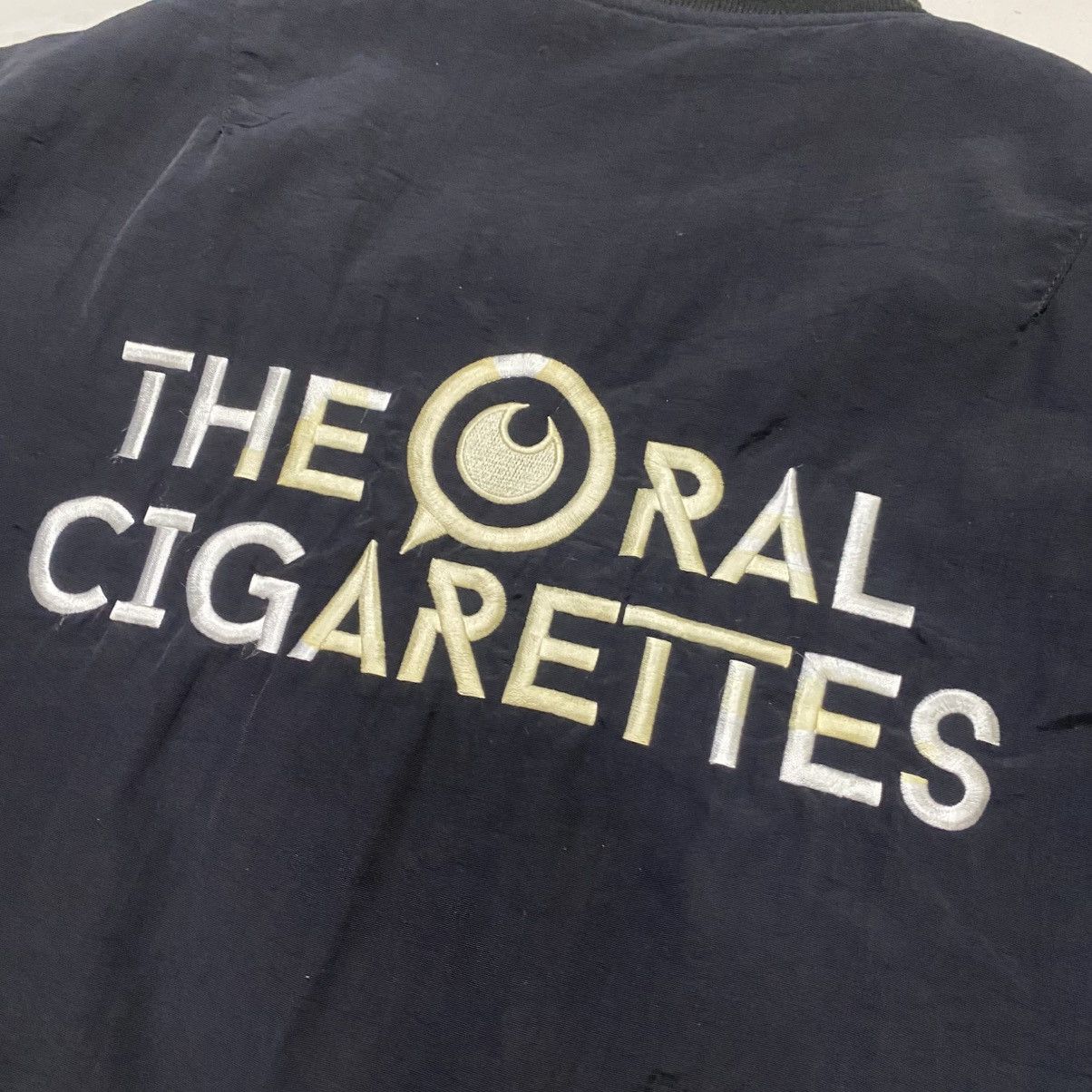 Japanese Brand THE ORAL CIGARETTES MA-1 Jacket Black Japan Rock Banc Size US L / EU 52-54 / 3 - 12 Thumbnail