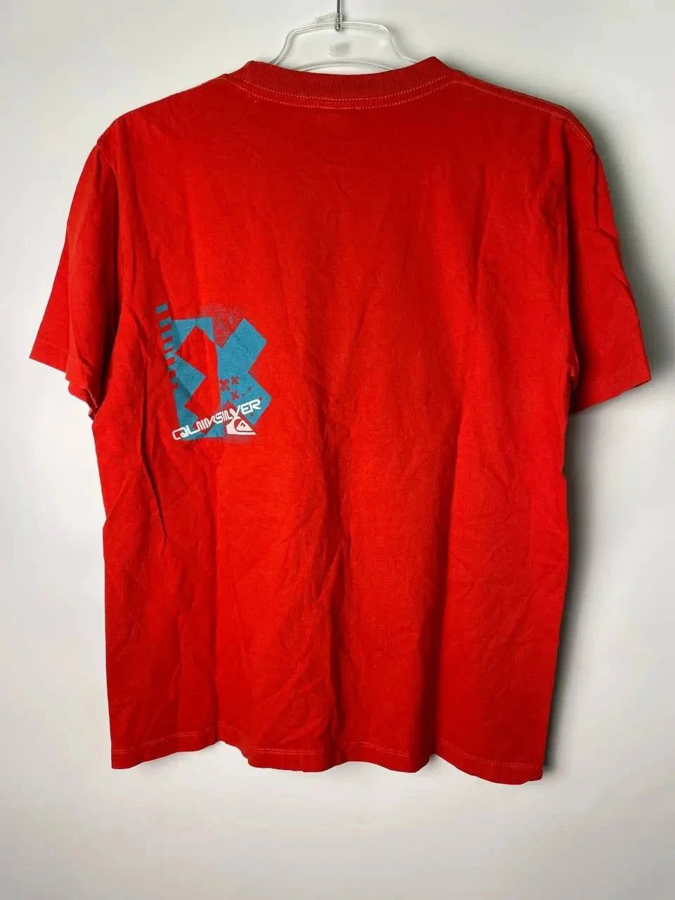 Quiksilver Vintage Quiksilver t shirt Size L RED Size US L / EU 52-54 / 3 - 4 Thumbnail