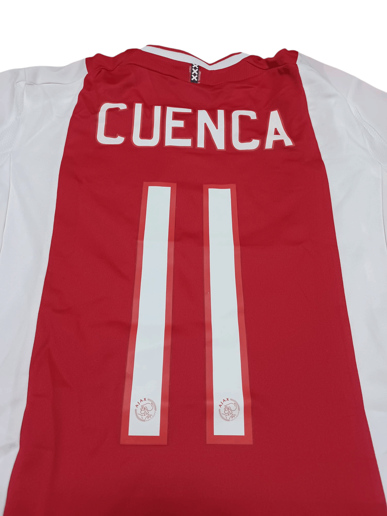 Adidas AJAX ADIDAS ISAAC CUENCA VINTAGE PLAYER ISSUE SOCCER JERSEY Size US M / EU 48-50 / 2 - 5 Thumbnail