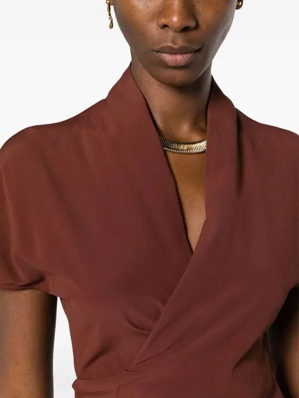 Rick Owens o1y0126 Blouse in Brown Size M / US 6-8 / IT 42-44 - 2 Thumbnail