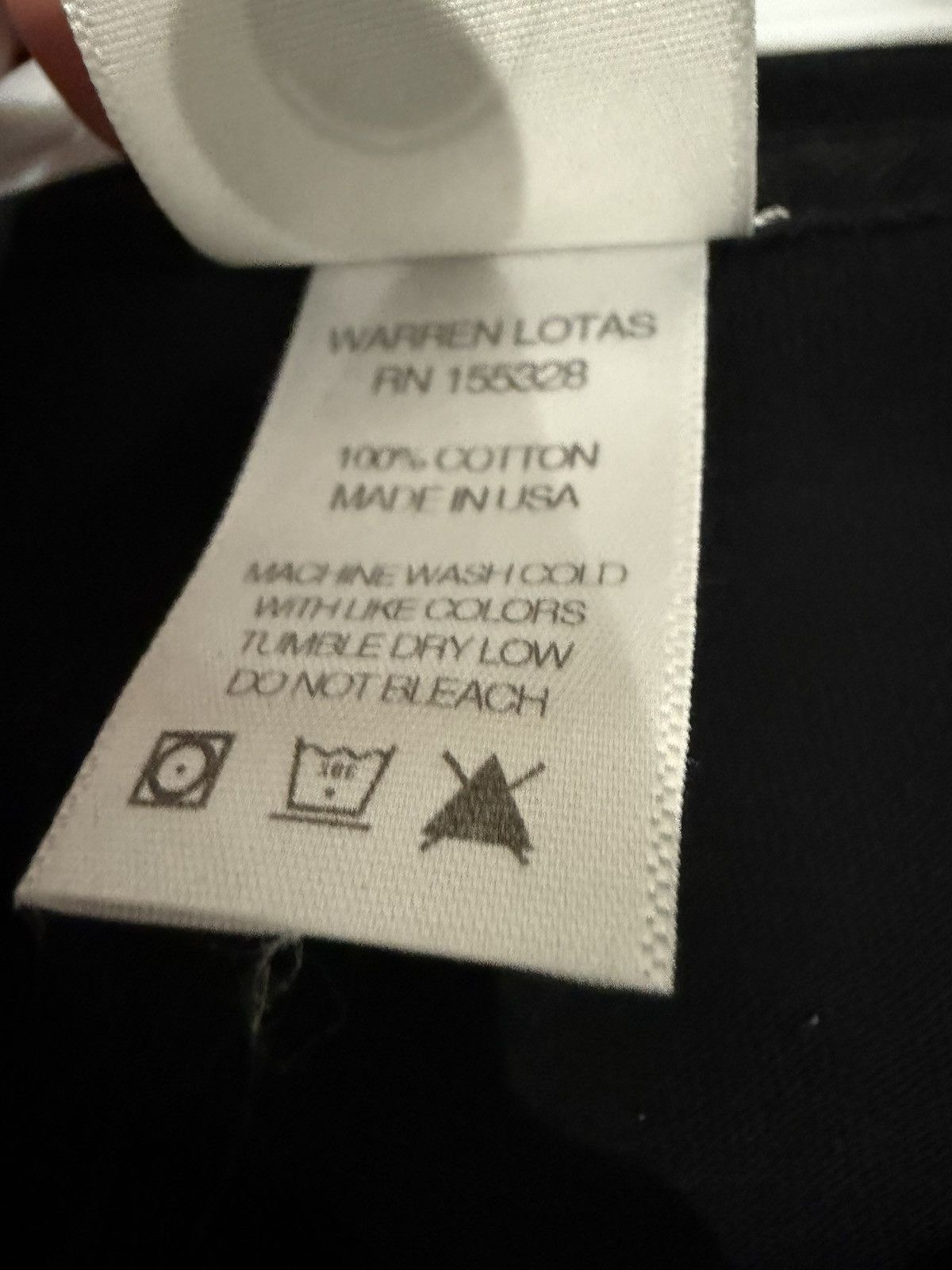 Warren Lotas Warren Lotas No Tears Tee Size US L / EU 52-54 / 3 - 7 Thumbnail