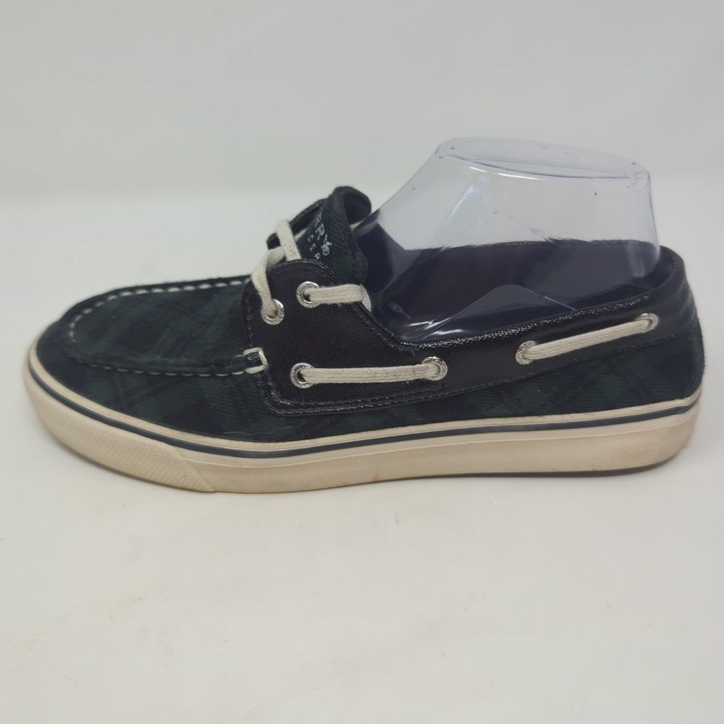 Sperry Sperry Top-Sider Green Boat Shoes Fabric Women Size 7.5 Size US 7.5 / IT 37.5 - 2 Thumbnail