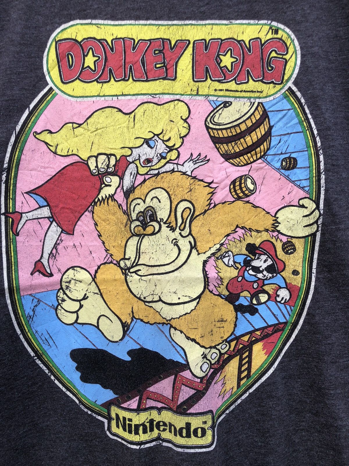 Cartoon Network × Nintendo × Vintage Nintendo 2019 Donkey Kong Tshirts Size US M / EU 48-50 / 2 - 4 Thumbnail