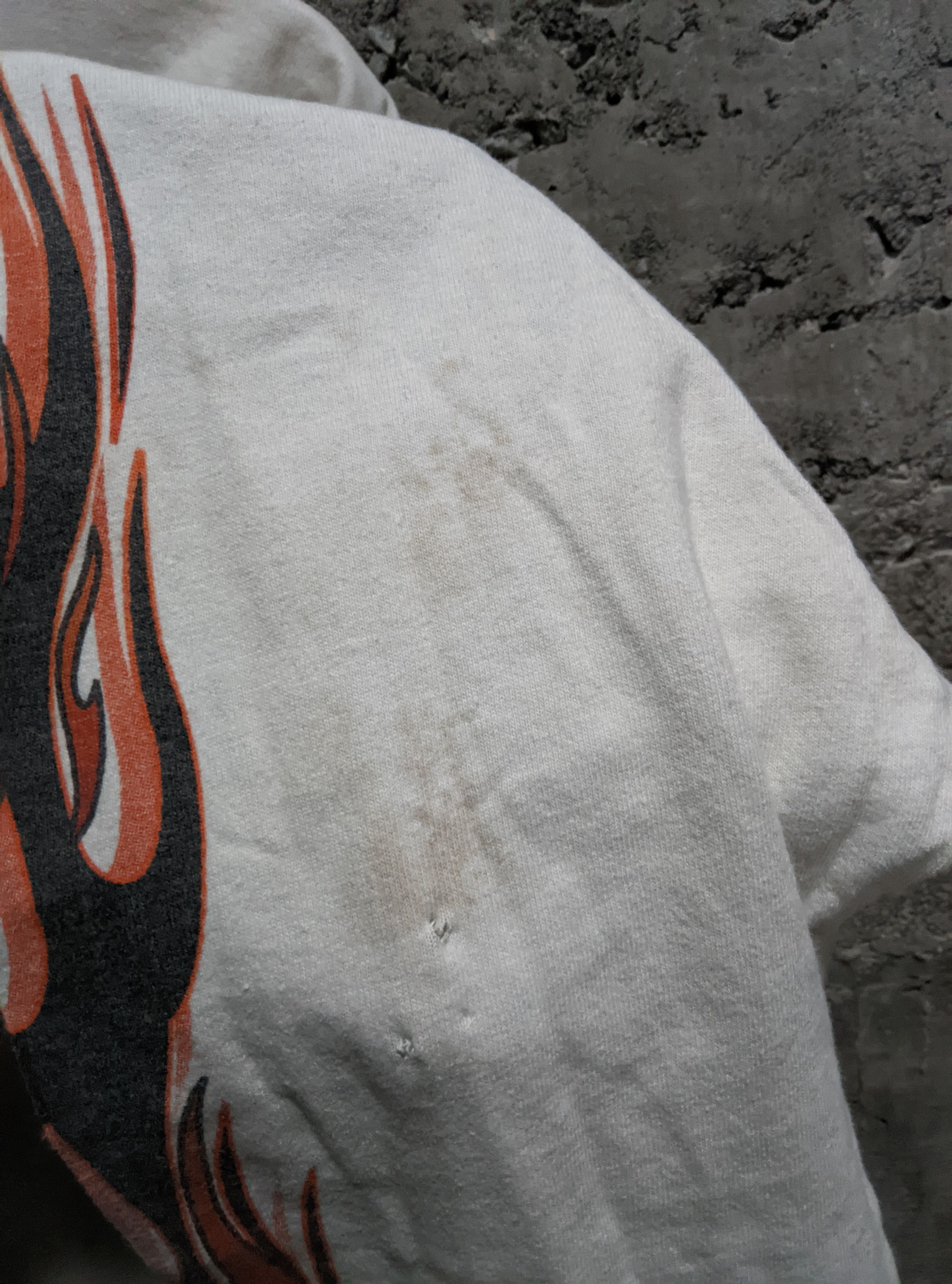 Harley Davidson Vintage thrashed Harley Davidson flames distressed WCC ERD Size US L / EU 52-54 / 3 - 11 Thumbnail