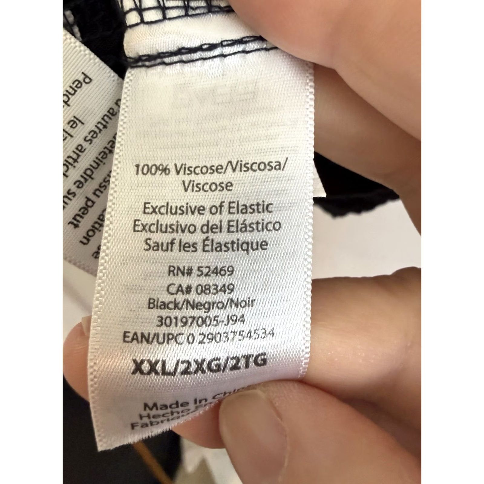 Vintage Sofia Jeans Sofia Vergara Womens Tank Black Sleeveless V-Neck 2XL Regular Modern Minimal Basic All Seasons Size XXL / US 16-18 / IT 52-54 - 6 Thumbnail