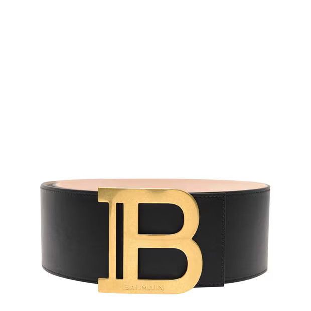 Balmain o1g2r1mq0924 Size: 70 / Belt in Noir Size ONE SIZE - 2 Thumbnail