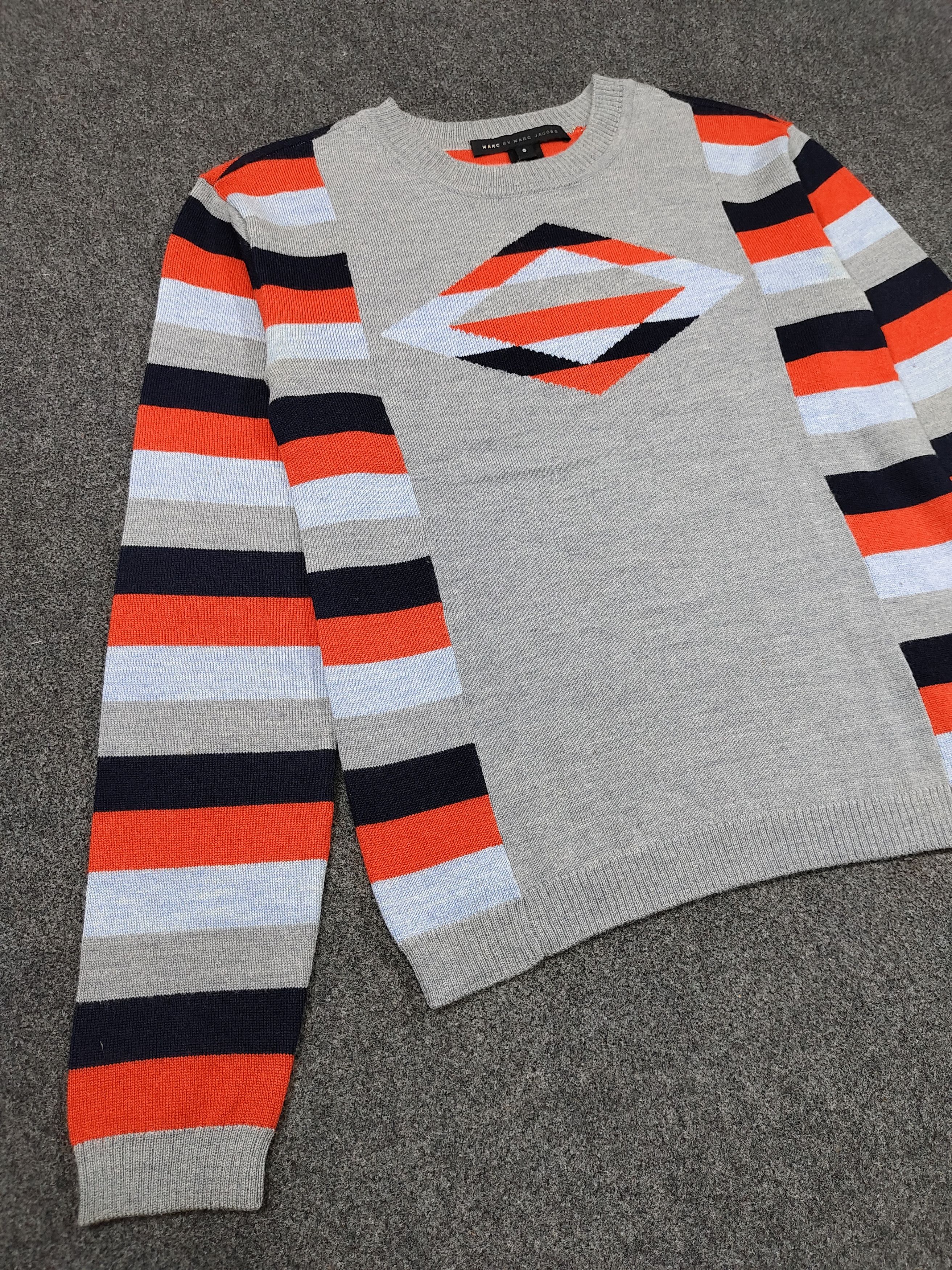 Marc by Marc Jacobs 💥 Marc by Marc Jacobs Striped Knitwear Size S / US 4 / IT 40 - 8 Thumbnail