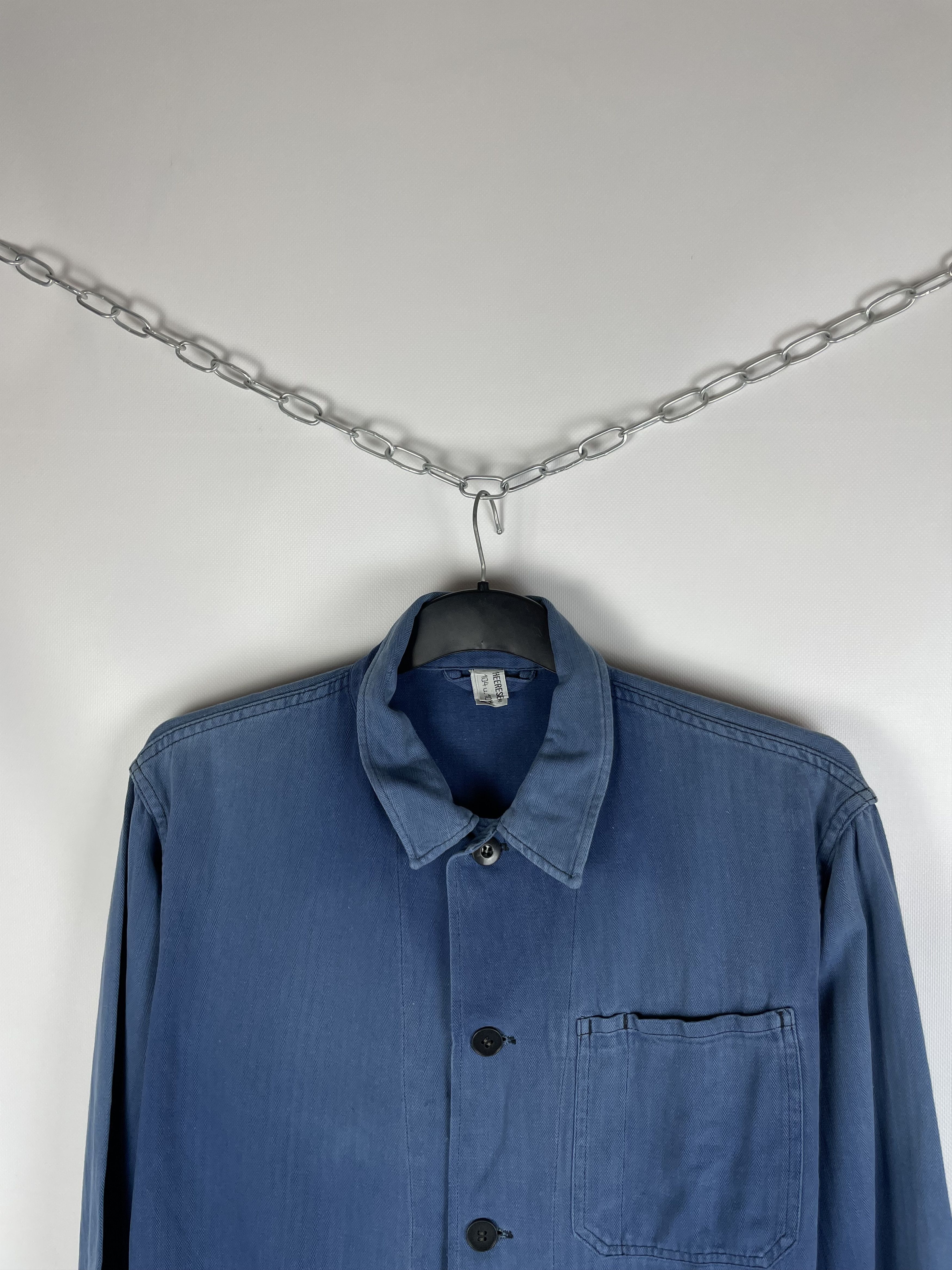 Japanese Brand Vintage 80s work jacket Size US L / EU 52-54 / 3 - 3 Thumbnail