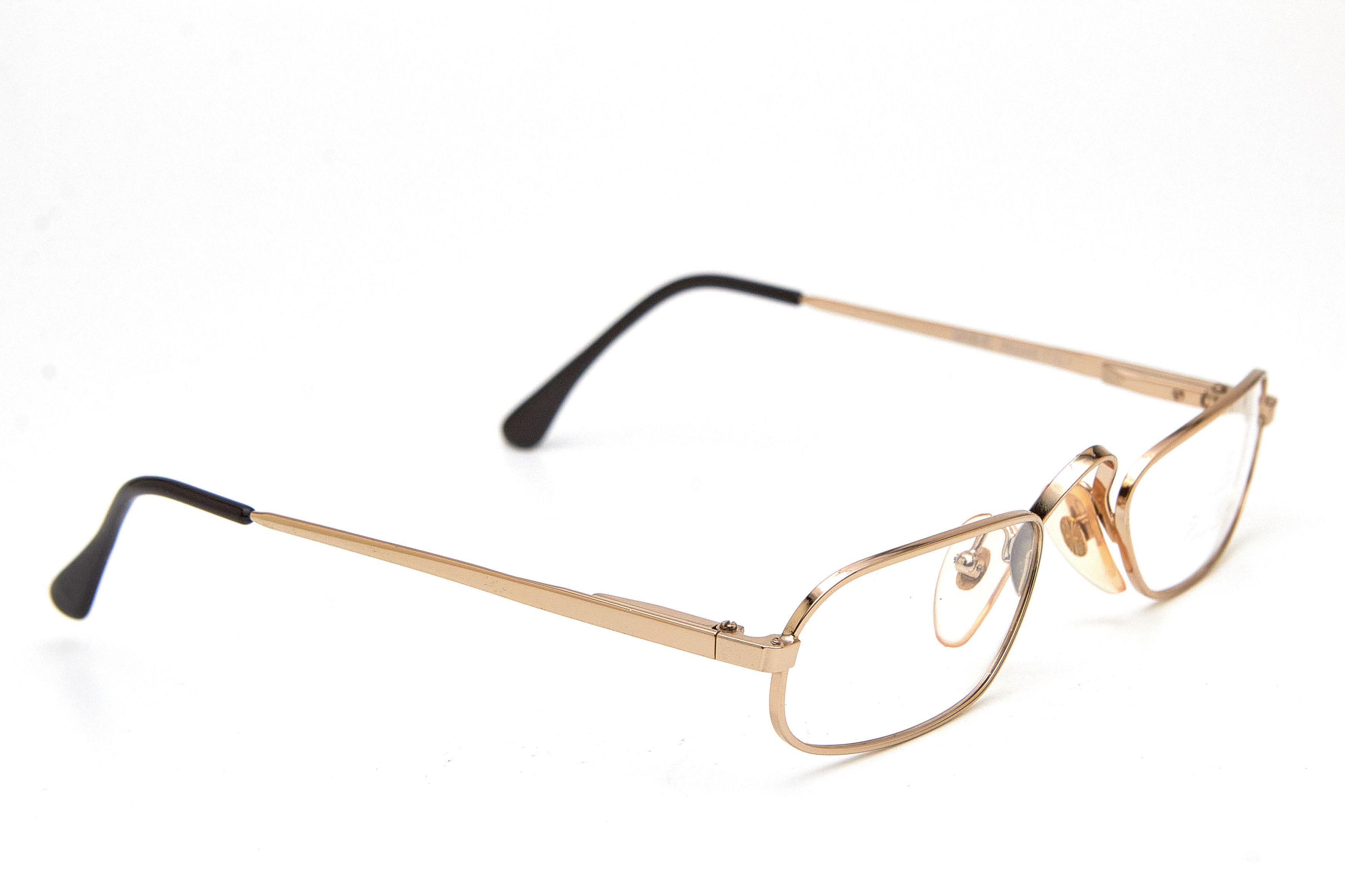 Vintage Old Money Pierre Daniel Gold Half-Oval Quiet-Lux Specs Size ONE SIZE - 4 Thumbnail