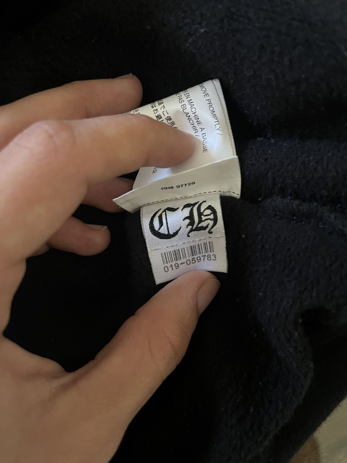 Chrome Hearts Eye Chart Zip Up 