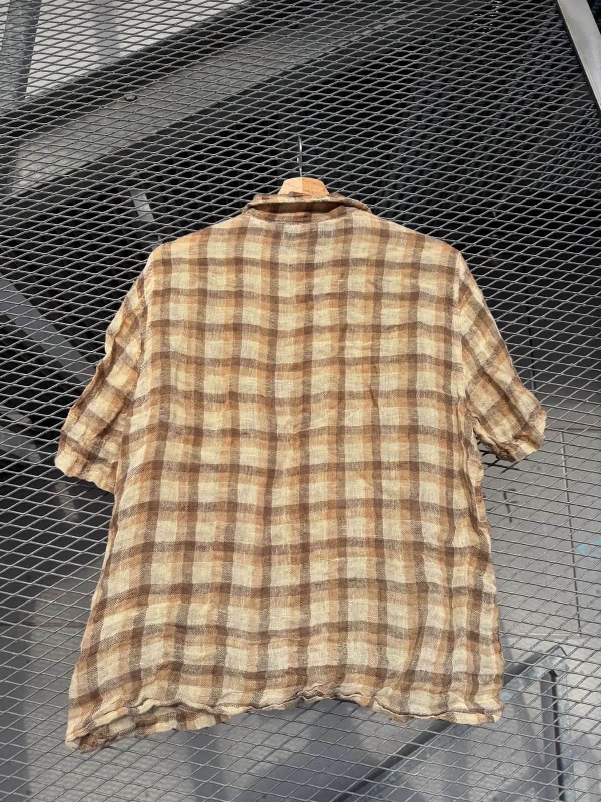 Our Legacy Our Legacy Raw Net Plaid Shirt Size US S / EU 44-46 / 1 - 14 Thumbnail