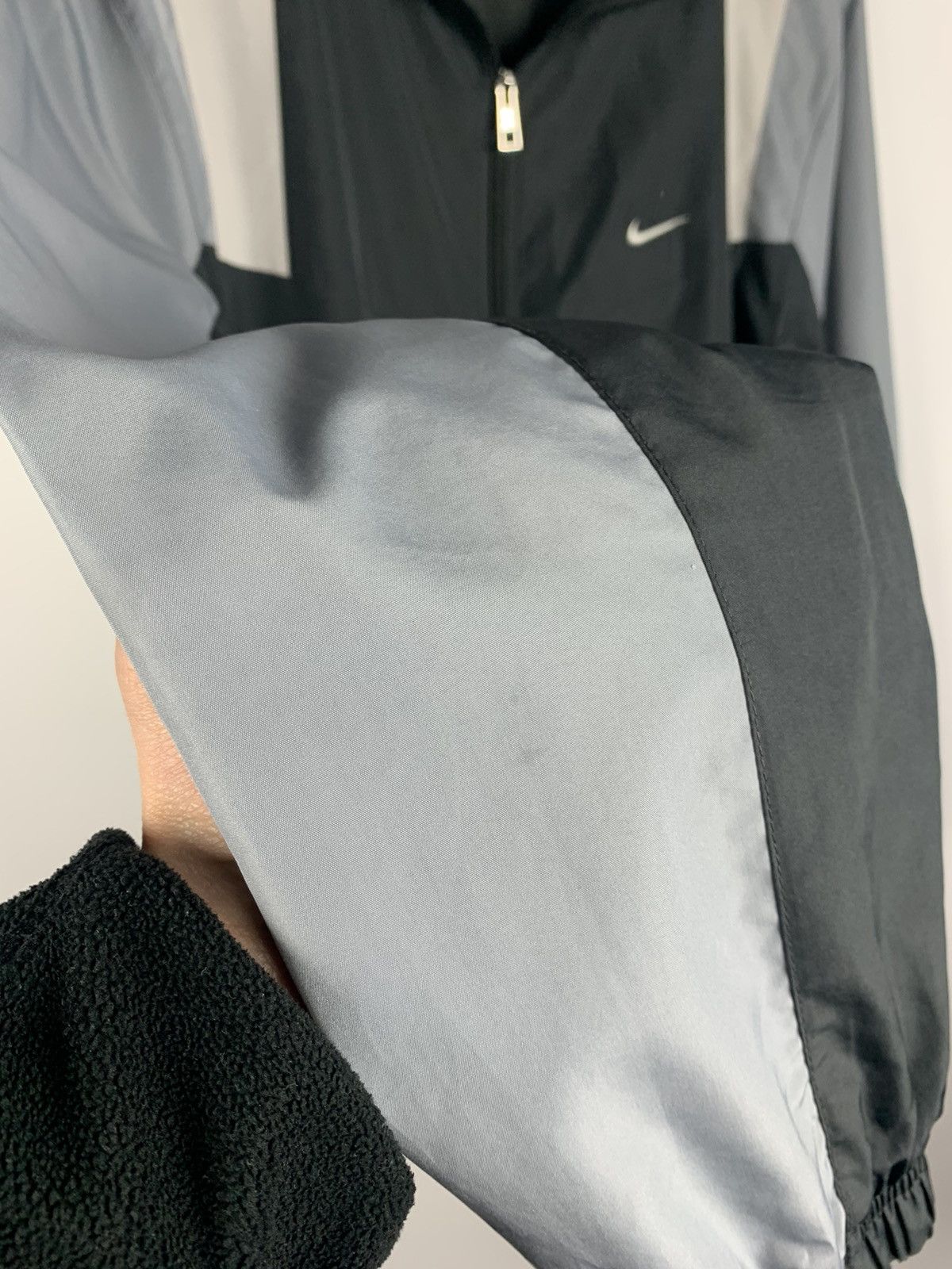 Nike Vintage Y2K Nike Full Zip Retro Nylon Track Jacket Swoosh Size US M / EU 48-50 / 2 - 12 Thumbnail