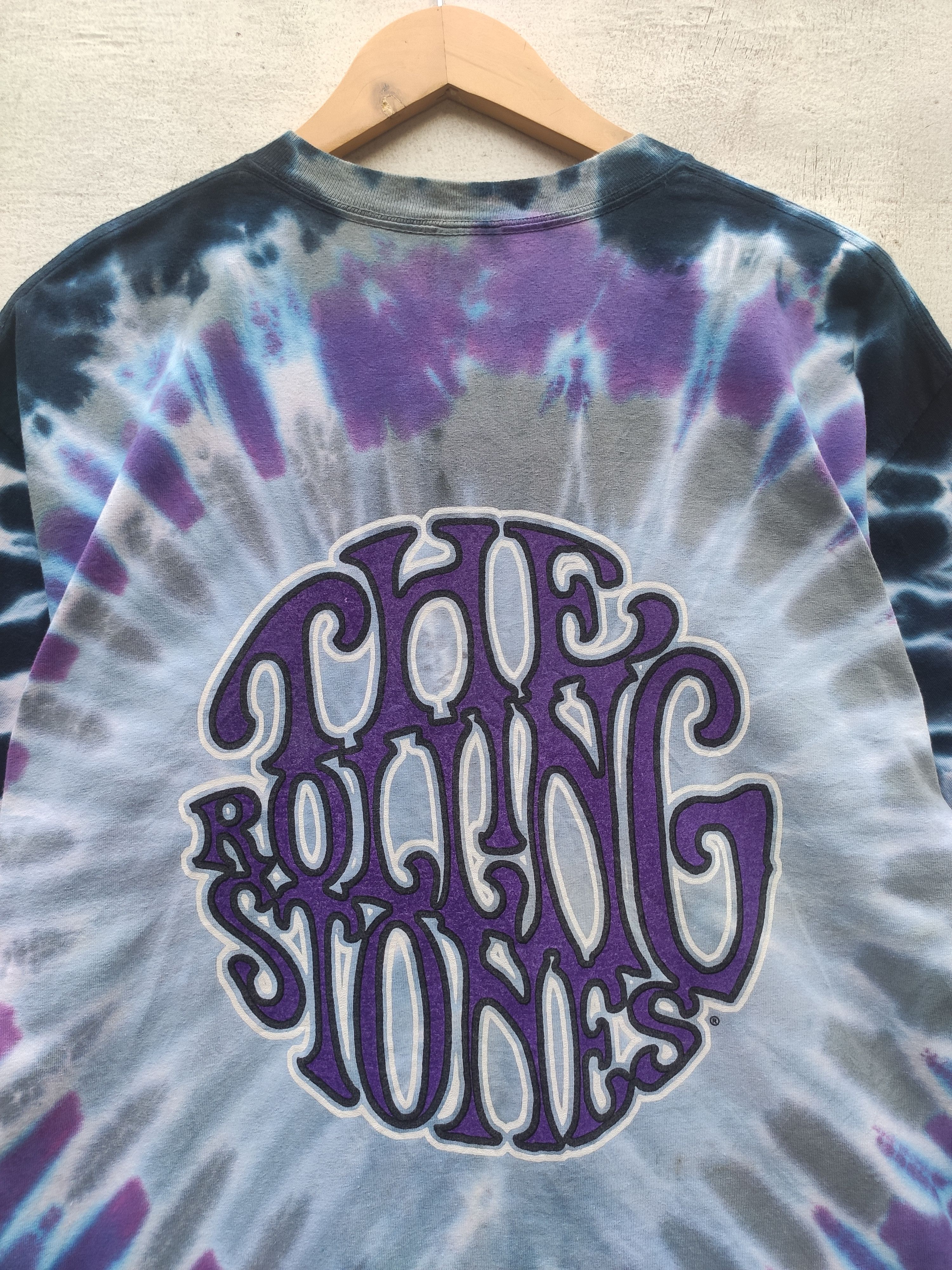 Vintage y2k Vintage The Rolling Stones t shirt the dye