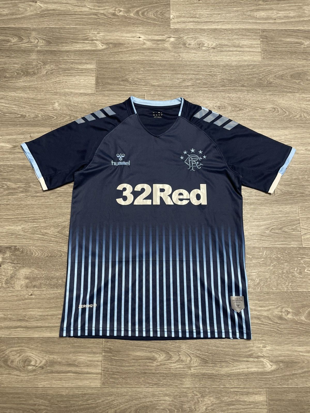 Hummel HUMMEL 2019-20 GLASGOW RANGERS SHIRT SOCCER JERSEY Size US M / EU 48-50 / 2 - 1 Thumbnail