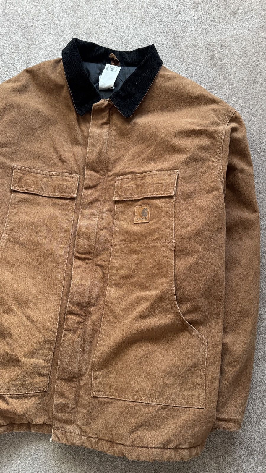 Carhartt Vintage 90's Jacket C28 Detroit Trucker Duck active work ysl Size US XXL / EU 58 / 5 - 3 Thumbnail
