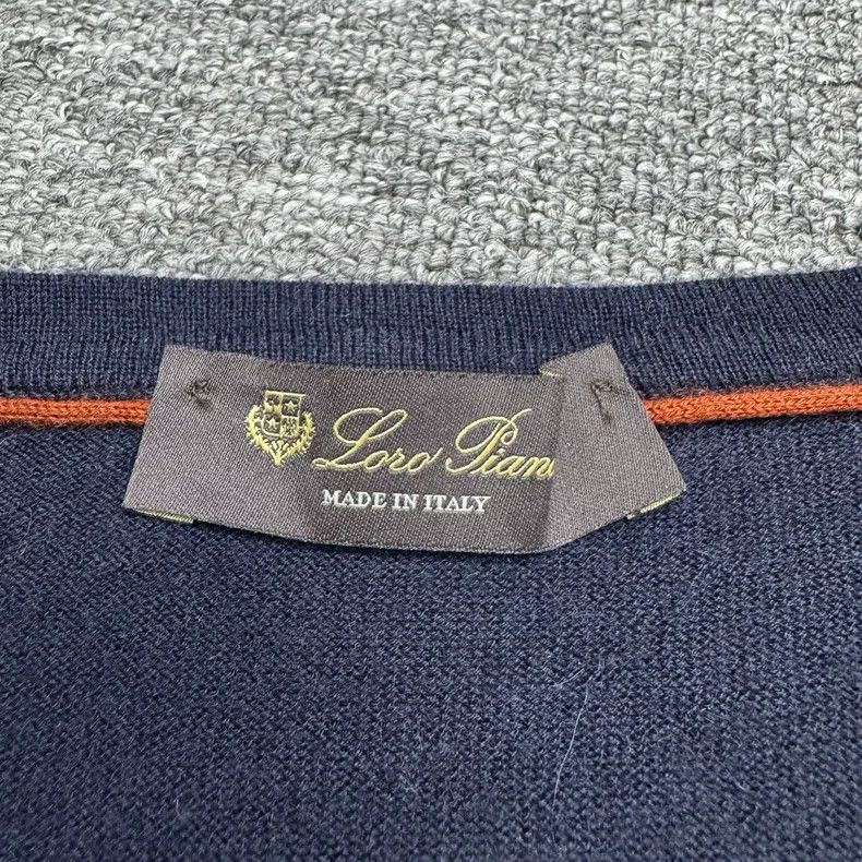 Loro Piana Loro Piana V-Neck Cashmere Knit Sweater Size US XXL / EU 58 / 5 - 2 Thumbnail