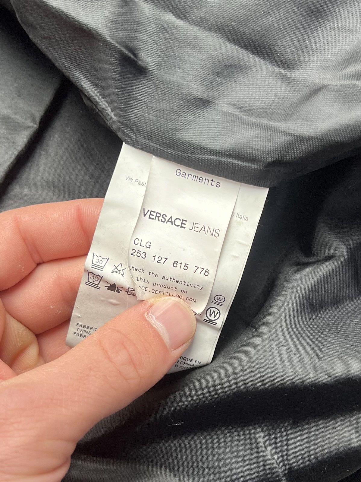 Versace Versace Jeans monogram hooded bomber jacket Size US M / EU 48-50 / 2 - 8 Thumbnail