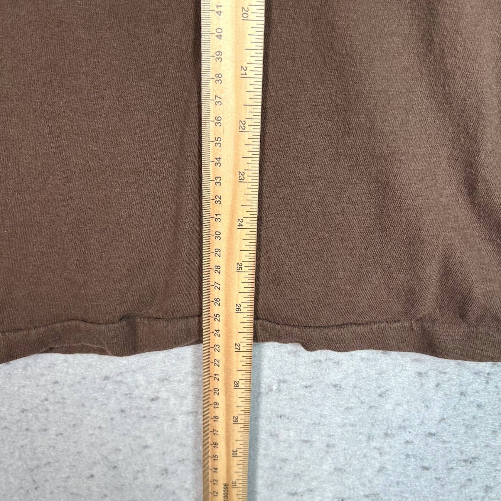 Russell Athletic VINTAGE Russell Athletic 70s High School Rodeo Barrel Racer Graphic Tee Adult Large Brown Unisex Size US L / EU 52-54 / 3 - 4 Thumbnail
