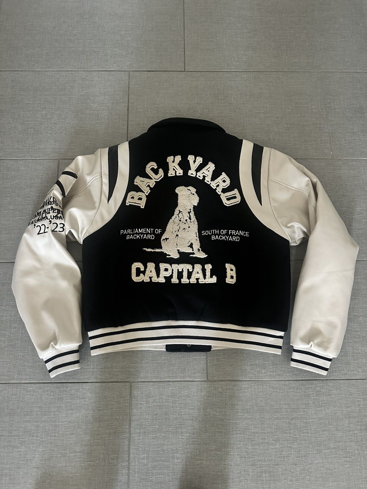 Other BACKYARD SS PEARL LEATHER VARSITY JACKET Size US M / EU 48-50 / 2 - 2 Thumbnail